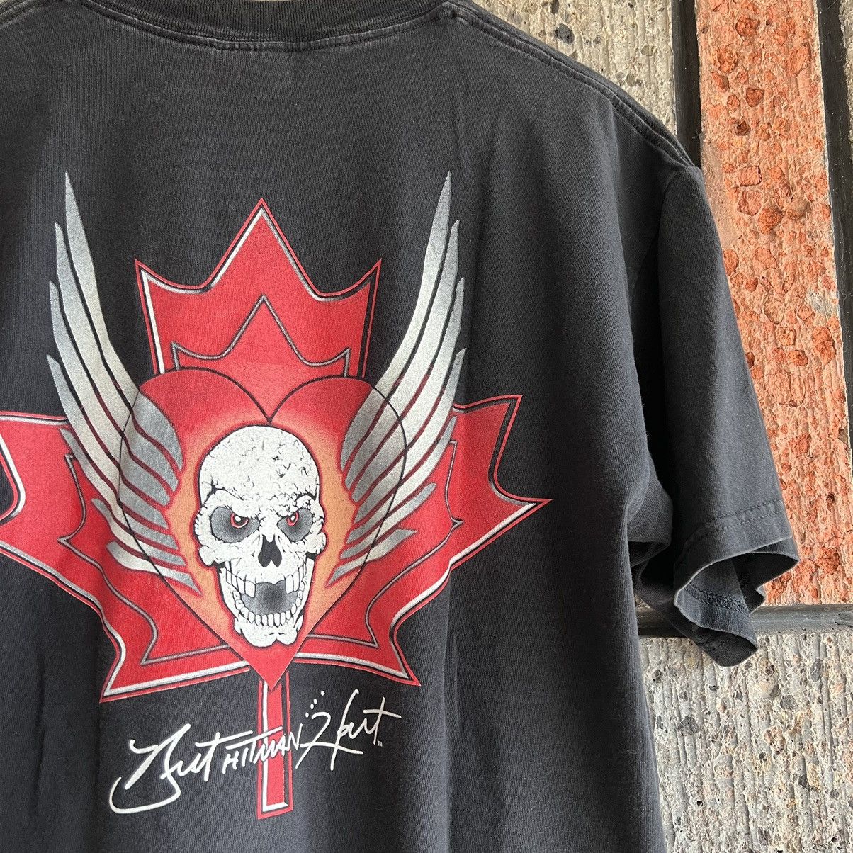 Vintage × WWE VTG ‘90s Bret Hart Wrestling Tee Shirt Stone Cold Undertaker Size US L / EU 52-54 / 3 - 8 Thumbnail