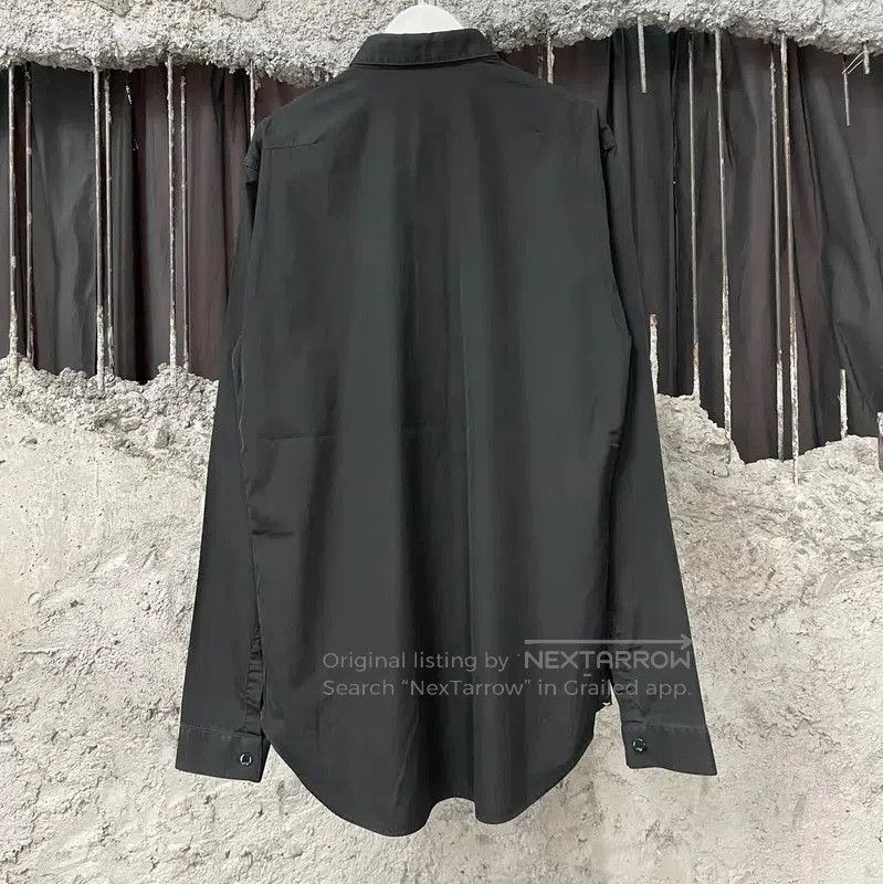Dior Dior Black Cotton Long Sleeve Shirt . Size US M / EU 48-50 / 2 - 2 Thumbnail