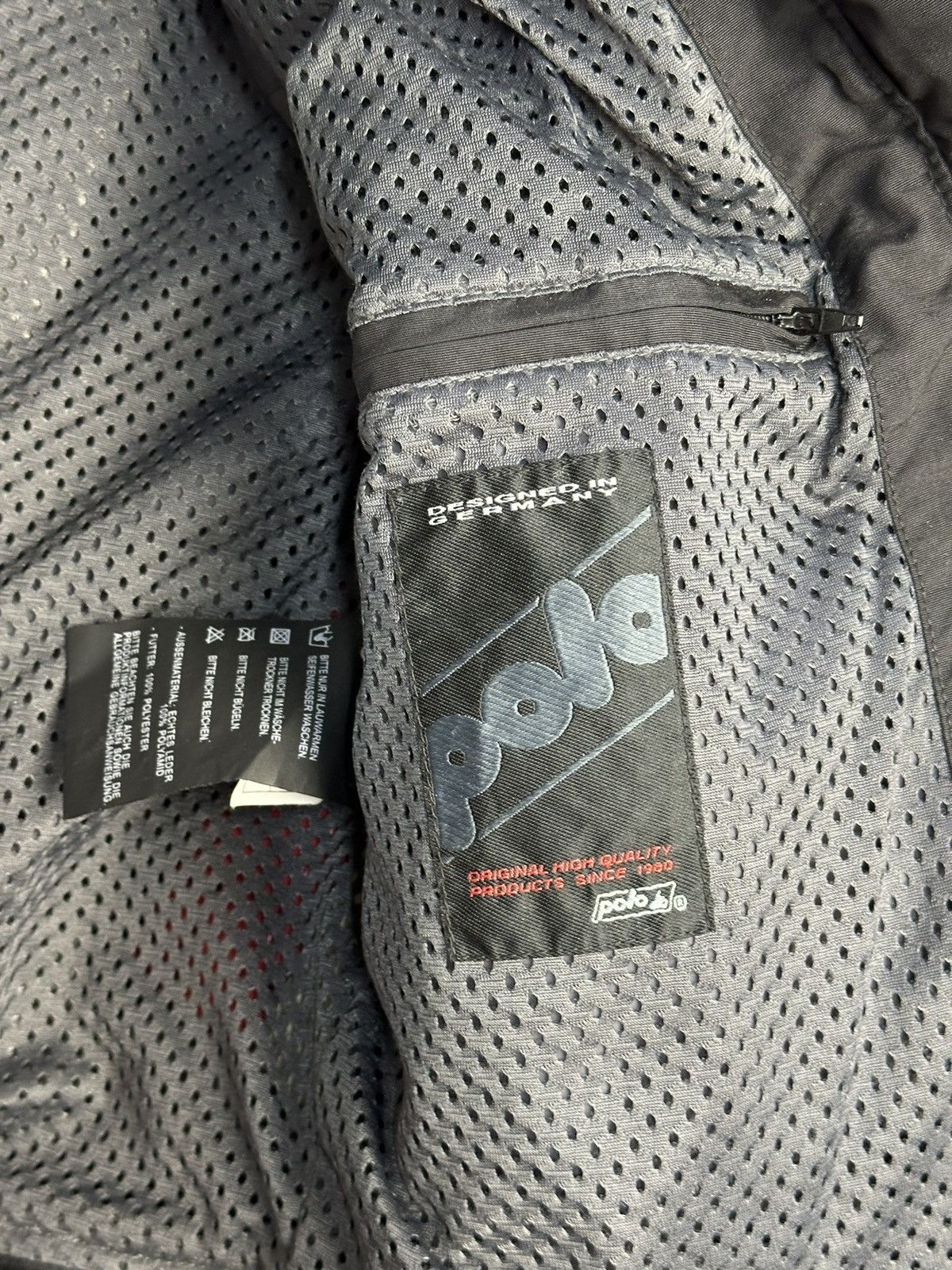 Japanese Brand × Vintage Vintage Polo FLM Motorcycle Jacket Archival Y2K Racing Size US S / EU 44-46 / 1 - 13 Thumbnail