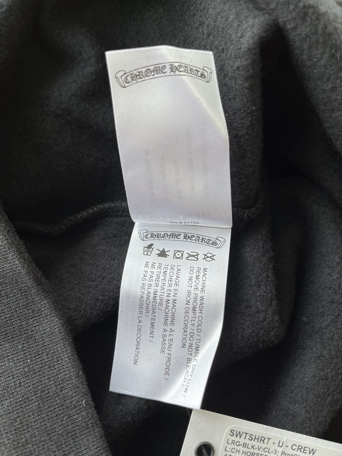 Chrome Hearts Chrome Hearts BRAND NEW Logo Sweatshirt Limited Edition Size US XL / EU 56 / 4 - 7 Thumbnail