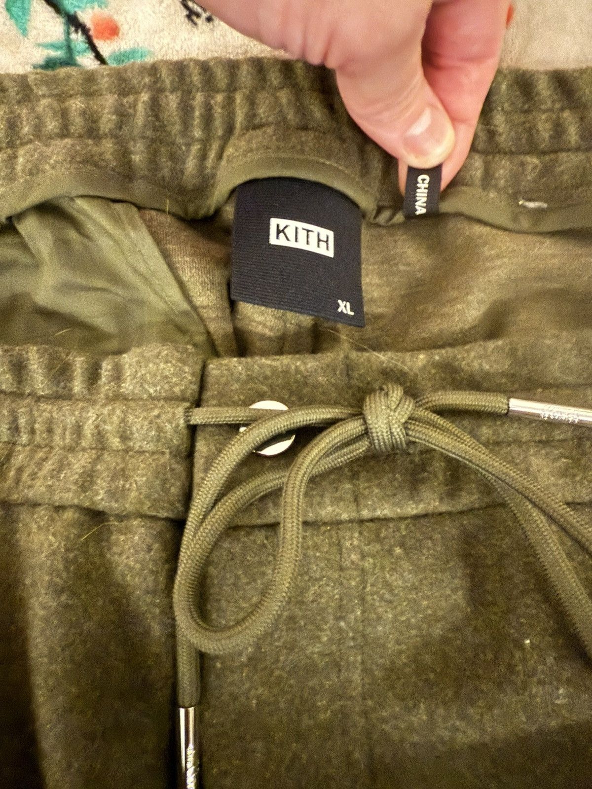 Kith Kith Felted Jersey Lorimer Pant - Green - size XL Size US 36 / EU 52 - 3 Thumbnail