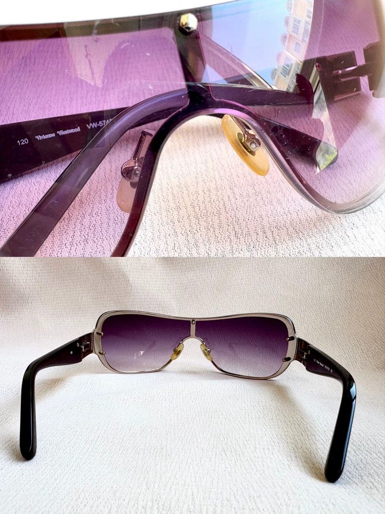 Vivienne Westwood Vivienne Westwood Vintage Purple Gradient Saturn Skull Sun Size ONE SIZE - 6 Thumbnail