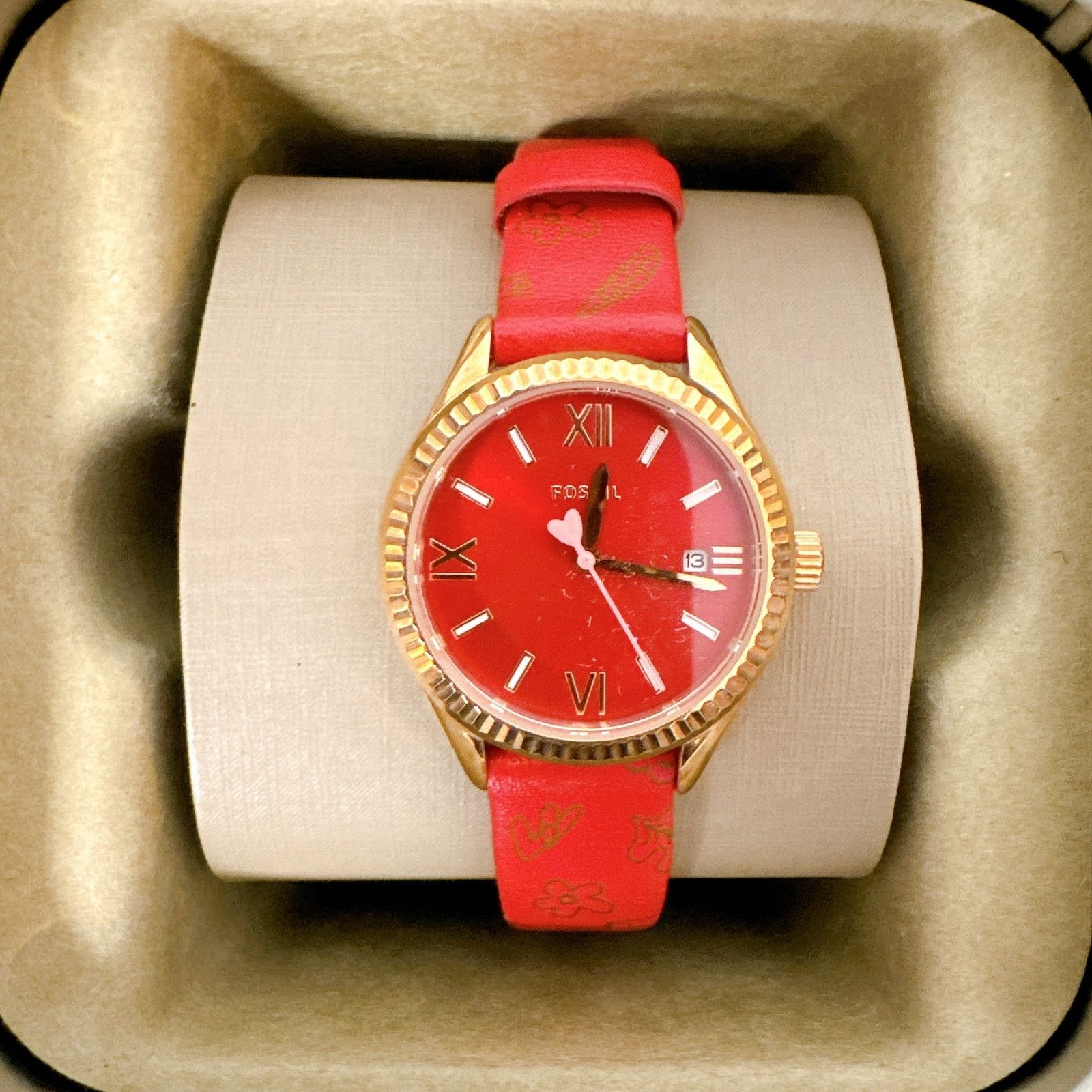 1994 FOSSIL SHATTERED ABALONE WATCH SC-5489 Fossil 1994 FOSSIL SHATTERED ABALONE FOSSIL WATCH PC-7327  main image 2