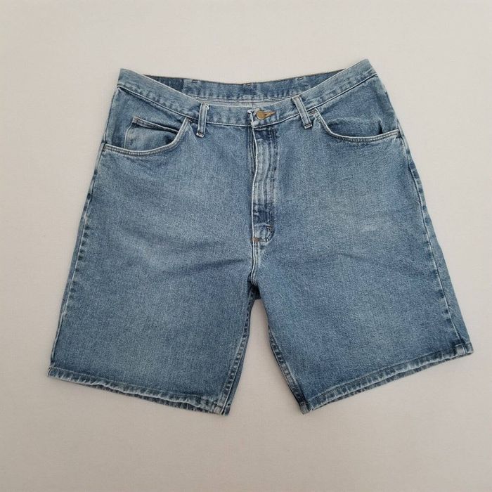 Wrangler Wrangler Short Men 36 Blue Jean Denim Shorts Jorts 90 Y2K ...