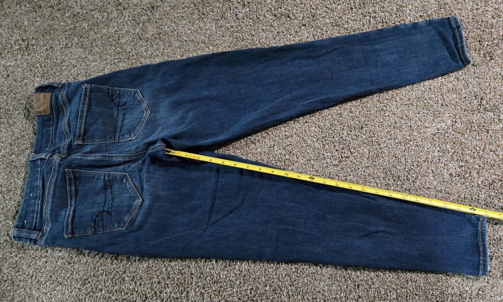 Designer American Eagle Curvy High Rise Jegging Crop Size 2 Long Size 26" / US 2 / IT 38 - 7 Thumbnail