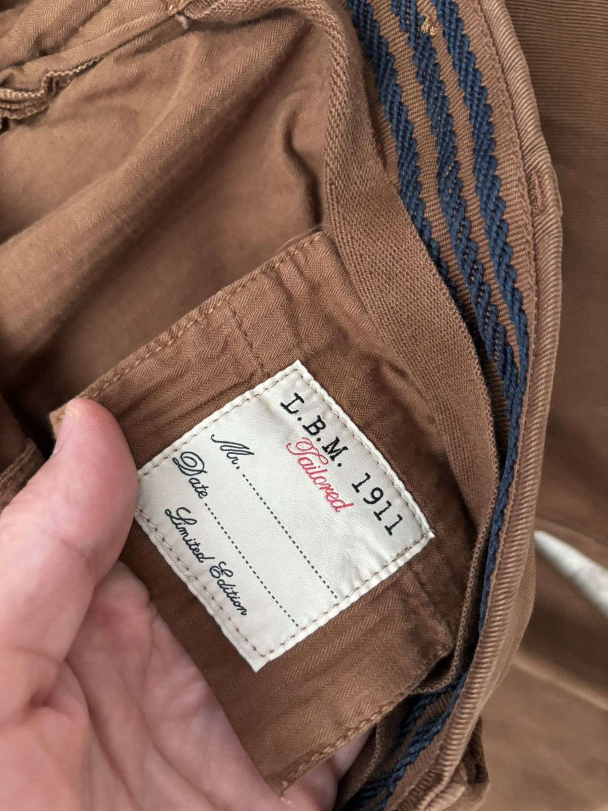 L.B.M. 1911 LBM 1911 brown pants model 8480 Size US 30 / EU 46 - 11 Thumbnail