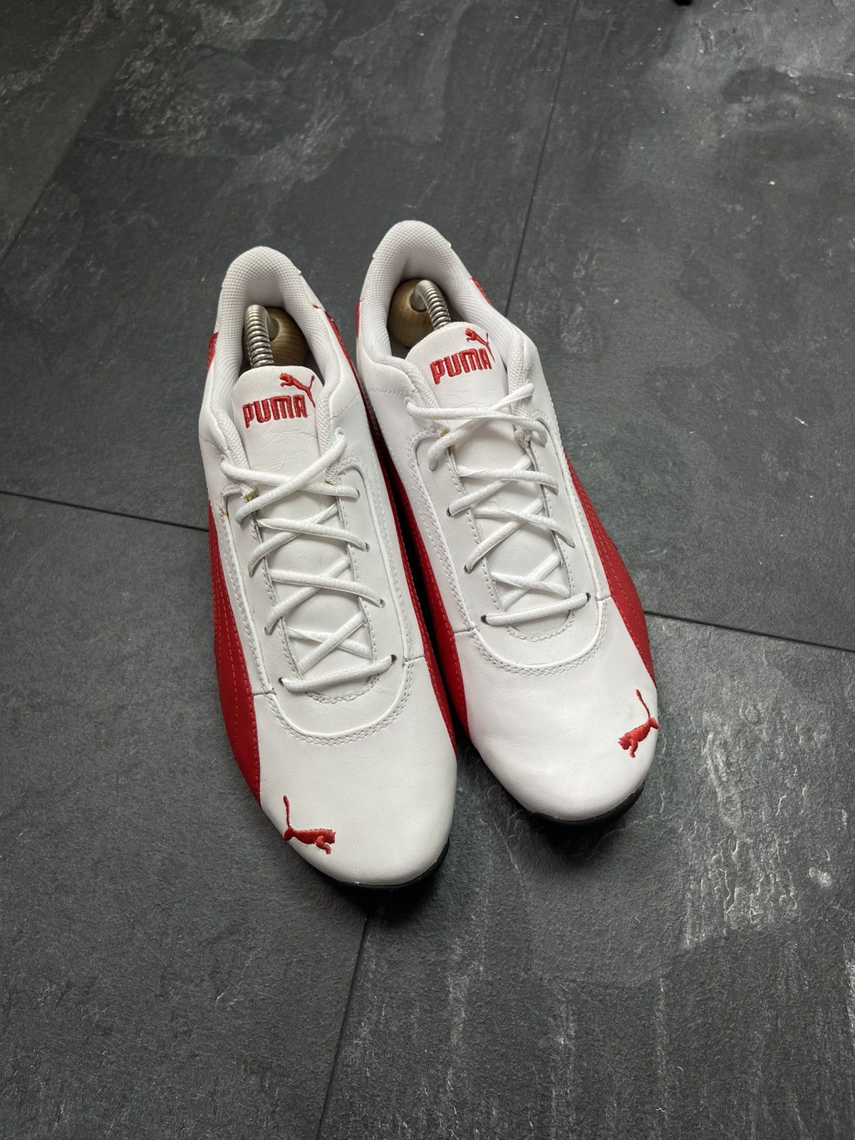 Ferrari × Puma × Vintage Vintage Puma Speedcat Ferrari Racing Suede Y2K Sneakers Size US 5.5 / EU 38 - 5 Thumbnail