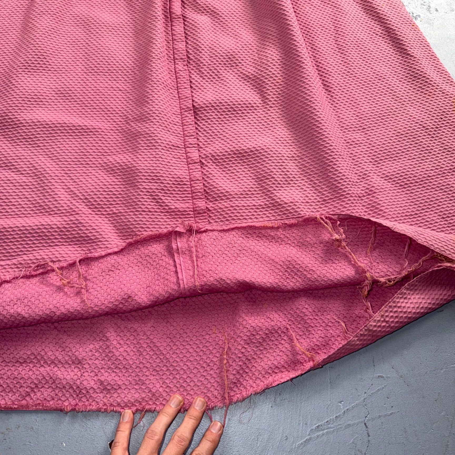 Vintage VTG Dorian Pink Dress Womens 50s Retro 1950s Knee Length Sleeveless Sundress Collared Pullover Size S / US 4 / IT 40 - 3 Thumbnail