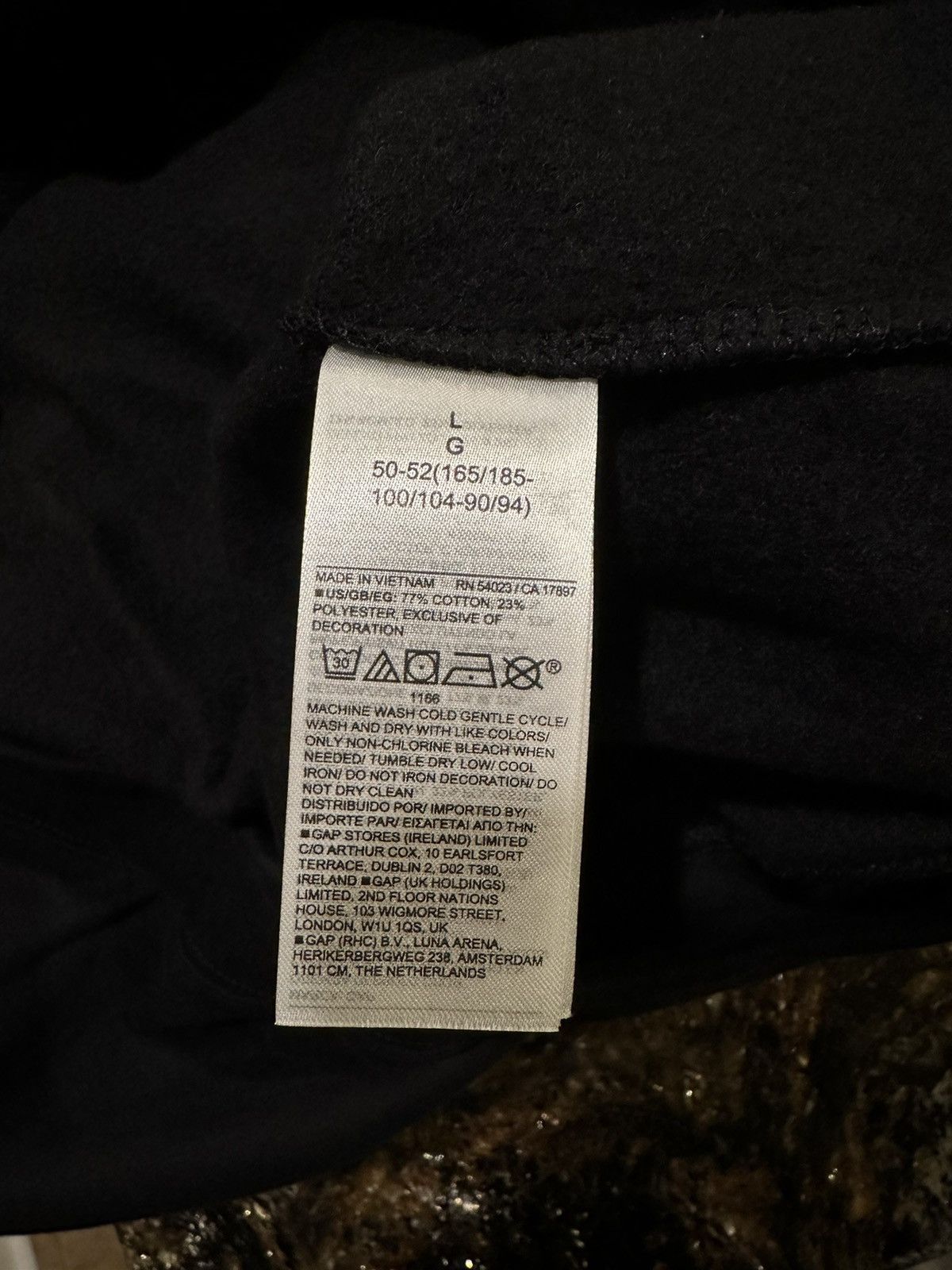 Dapper Dan × Gap Gap x Dapper Dan DAP Black Pullover Hoodie Size US L / EU 52-54 / 3 - 10 Thumbnail