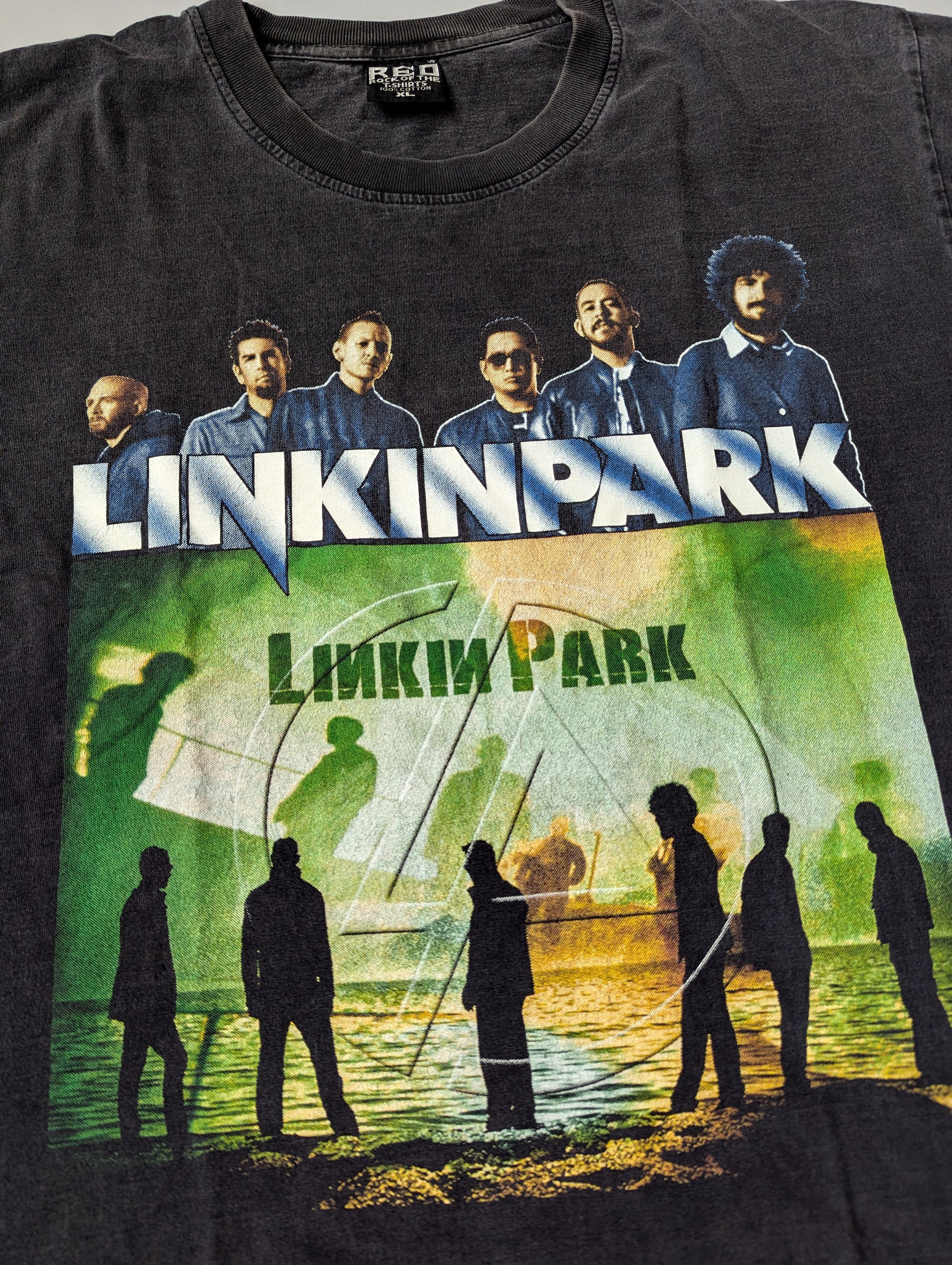 Band Tees Linkin Park Black T shirt Size XL Vintage Size US XL / EU 56 / 4 - 3 Thumbnail