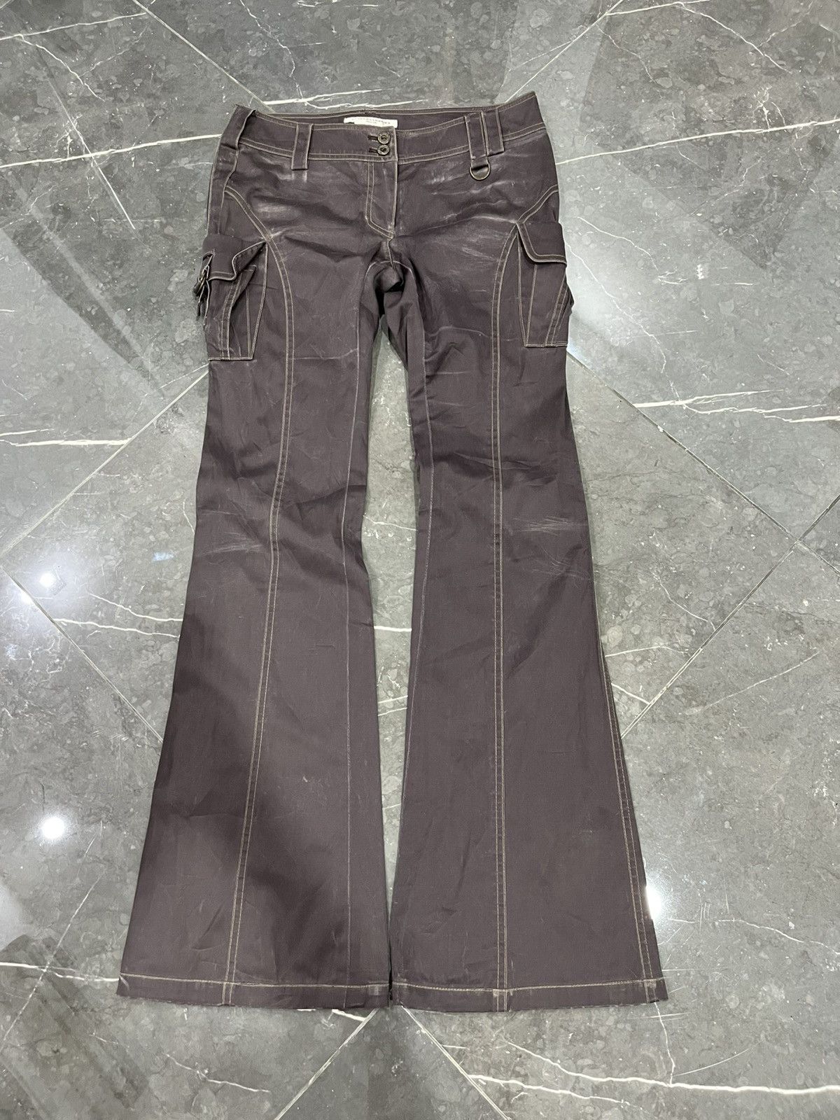 If Six Was Nine × Japanese Brand × Le Grande Bleu (L.G.B.) Chromosomein flared pants Size US 29 - 1 Thumbnail