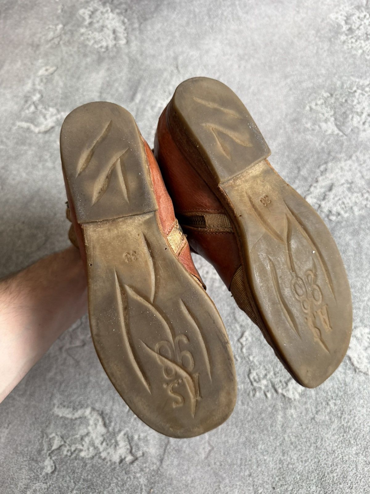 A.S.98 AirStep AS98 A.S.98 38size Destressed boots shoes vintage Size US 8 / IT 38 - 19 Thumbnail