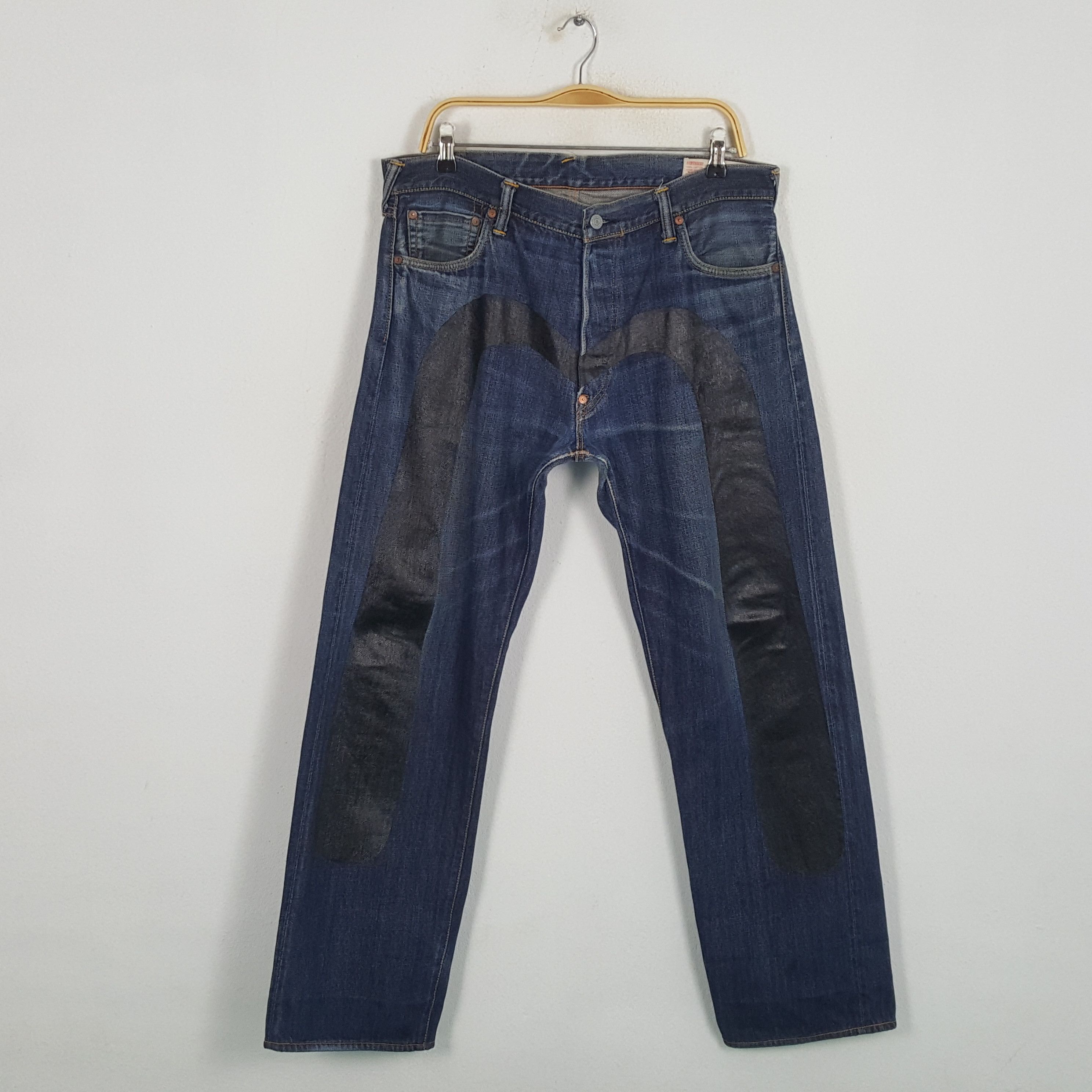 Evisu × Japanese Brand × Vintage Vintage EVISU Japanese Brand Daicock Custom Style Jeans Size US 36 / EU 52 - 1 Thumbnail