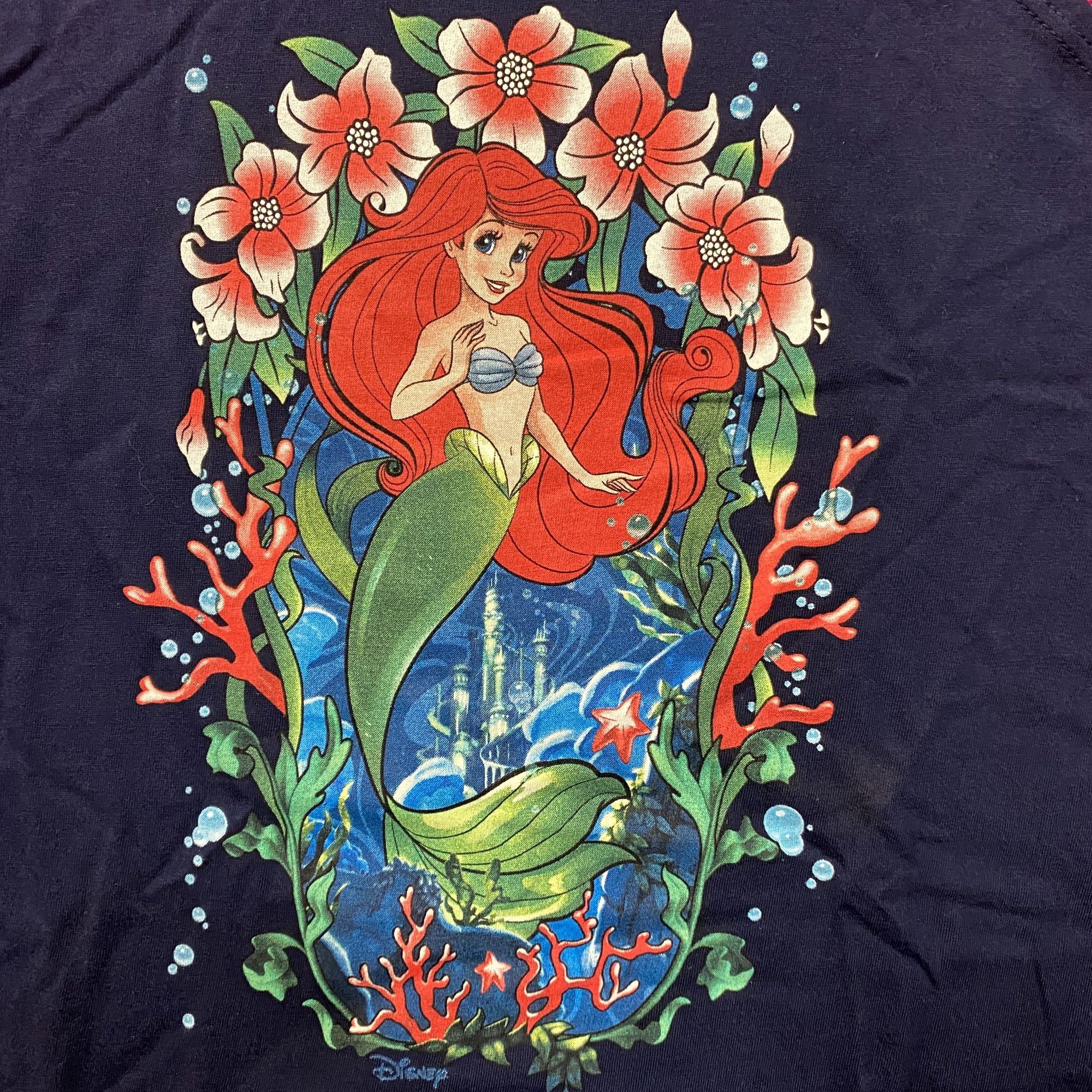Disney Disney The Little Mermaid Princess Ariel Tank Top 00 Size XXS / US 00 / IT 34 - 2 Thumbnail