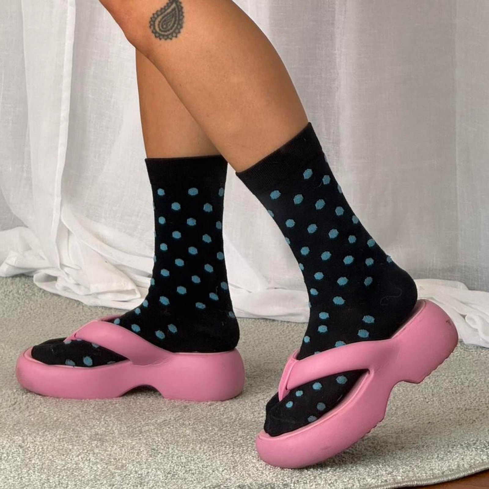 Melissa melissa free II pink platform flip flops ✧ Size US 8 / IT 38 - 6 Thumbnail