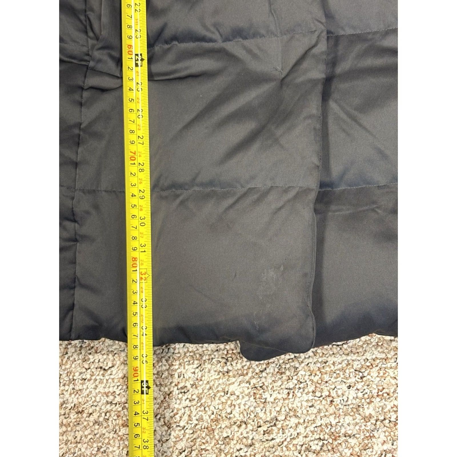 J. Jill VINTAGE J Jill Down Jacket Womens Long Coat Quilted Puffer Snap Black M Medium Coat Womens Size M / US 6-8 / IT 42-44 - 5 Thumbnail