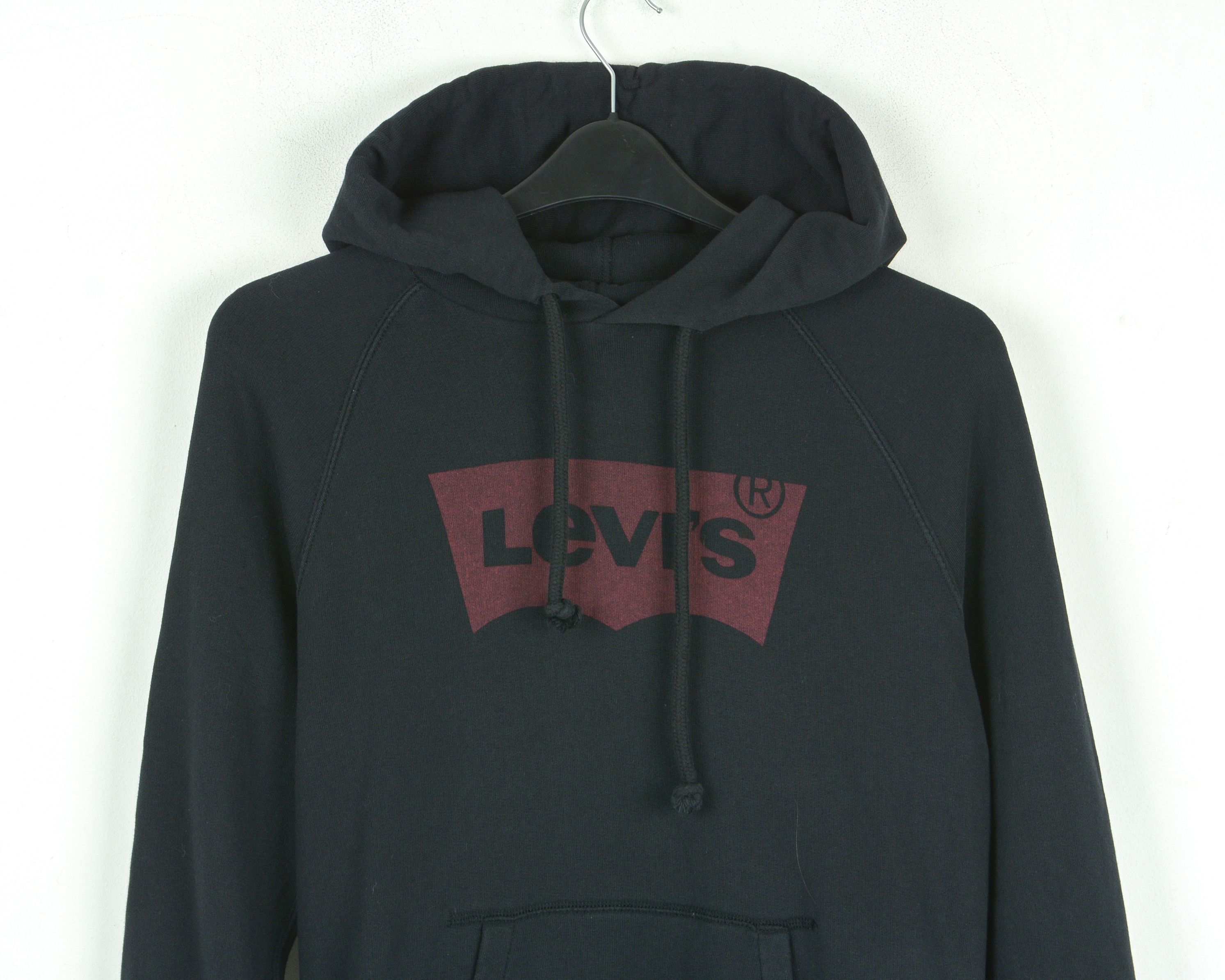 Levi's Big Logo S Cotton Small Hoodie Sweatshirt Pullover Jumper Size US S / EU 44-46 / 1 - 6 Thumbnail