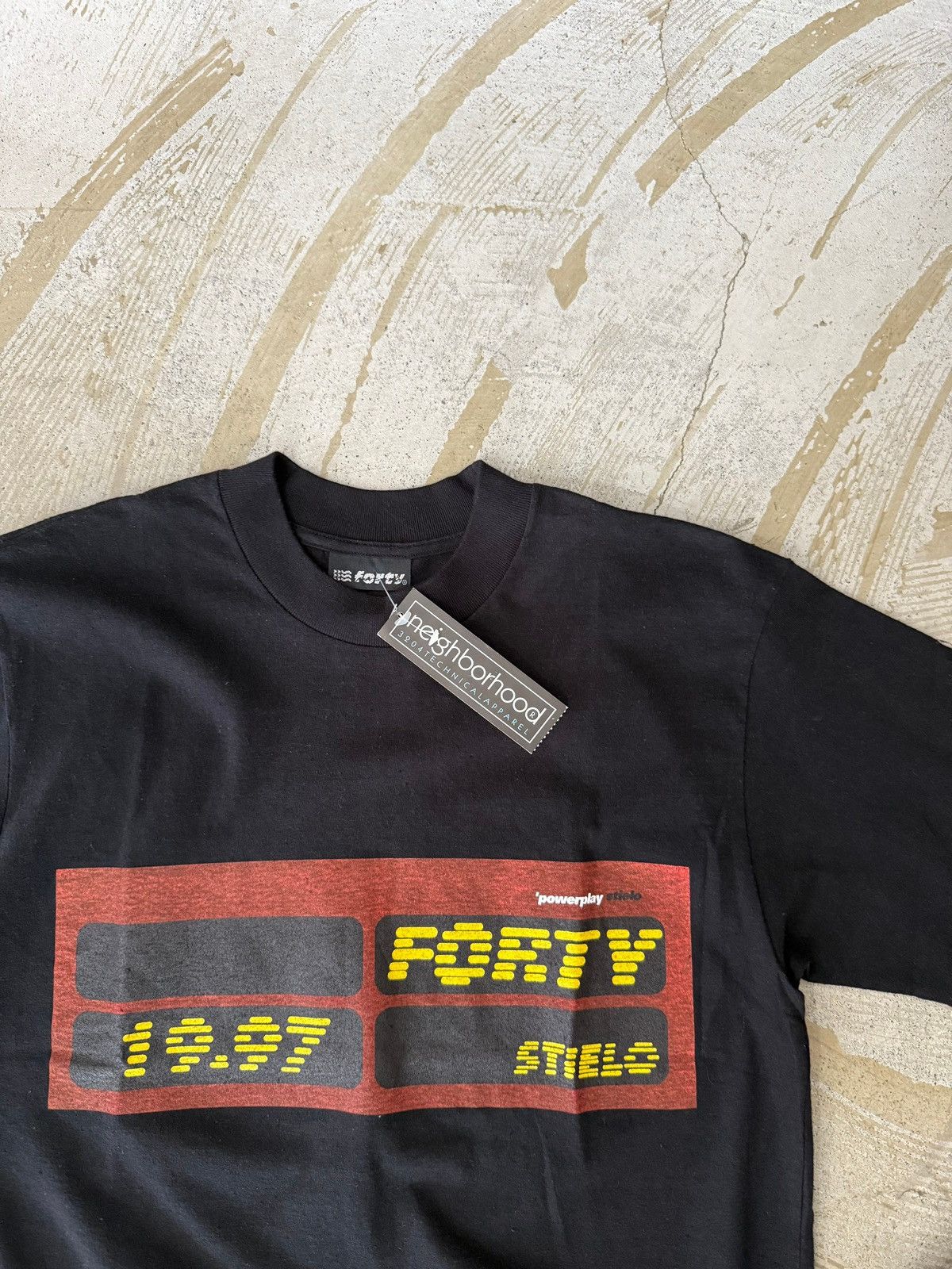 Neighborhood Dead stock 90s FOUTY PERCENTS AGAINST RIGHTS Size US M / EU 48-50 / 2 - 4 Thumbnail