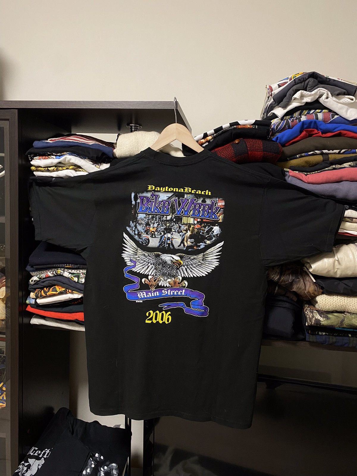 Gildan × Vintage Vintage Y2K Bike Week Shirt Daytona Motorcycle Biker Tee Size US XL / EU 56 / 4 - 1 Thumbnail