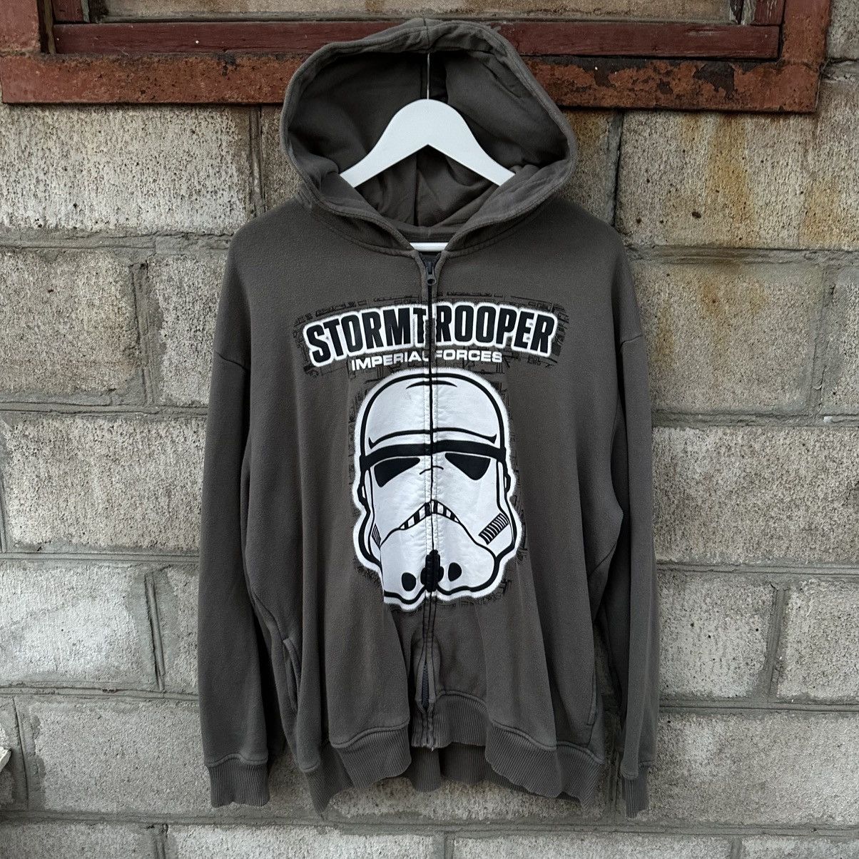 Star Wars Star Wars Zip Hoodie Fitted Storm Trooper Imperial Forces Size US XL / EU 56 / 4 - 1 Thumbnail