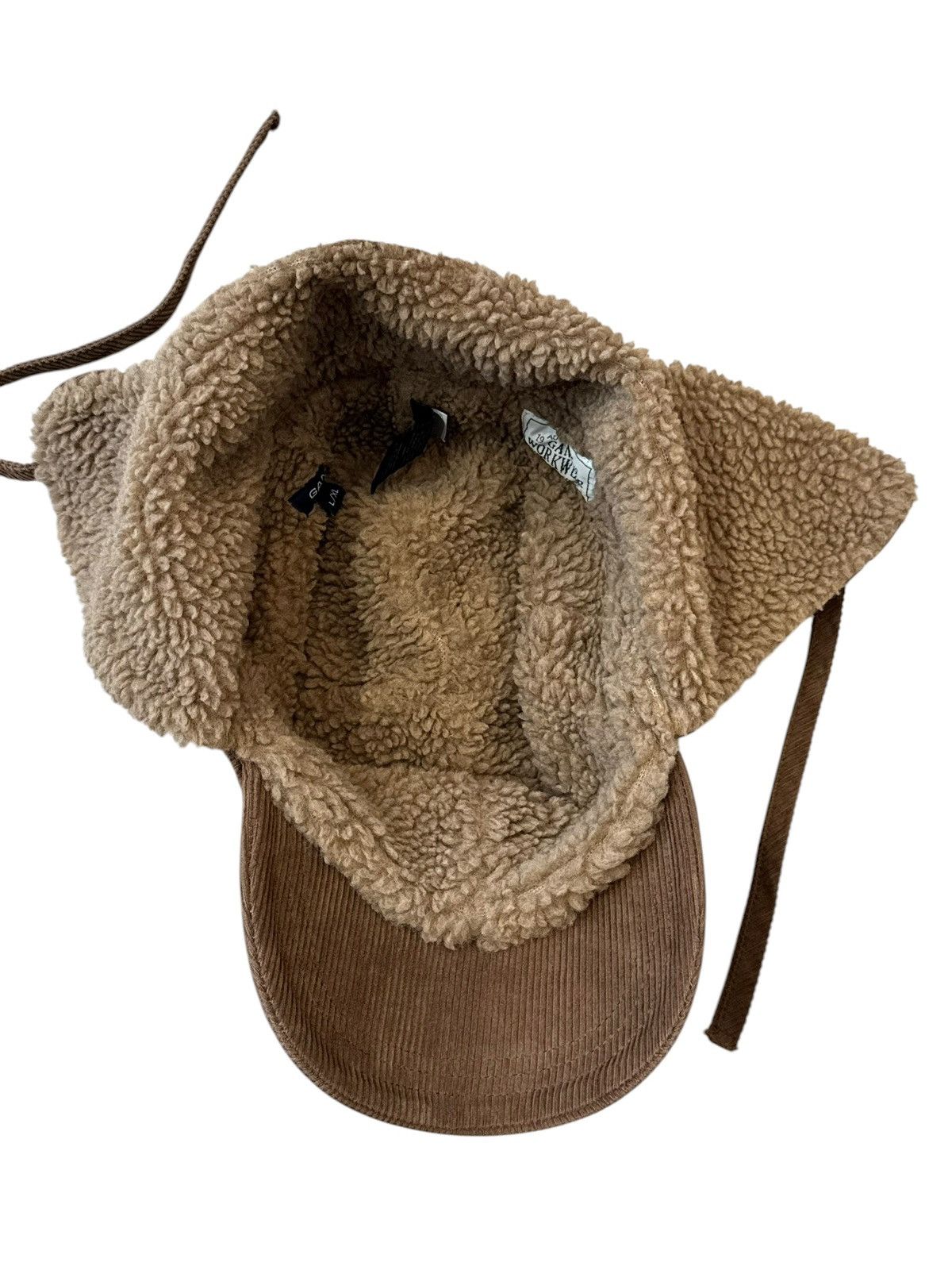Gant Gant Teddy Lined Corduroy Truck Baseball Hat Cap Size ONE SIZE - 7 Thumbnail