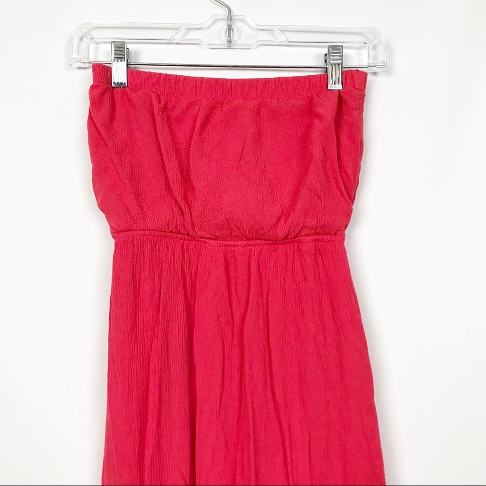 Other Socialite Pink Sleeveless Tube Top Maxi Dress Sz XS Size XS / US 0-2 / IT 36-38 - 5 Thumbnail