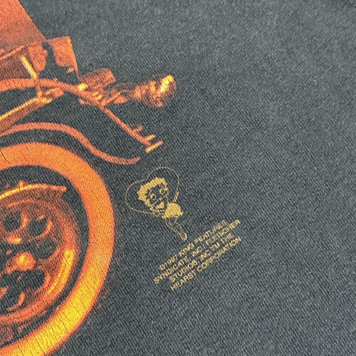 Other Vintage ‘97 Betty Boop Motorcycle Faded Black Tee Shirt Size US XL / EU 56 / 4 - 3 Thumbnail