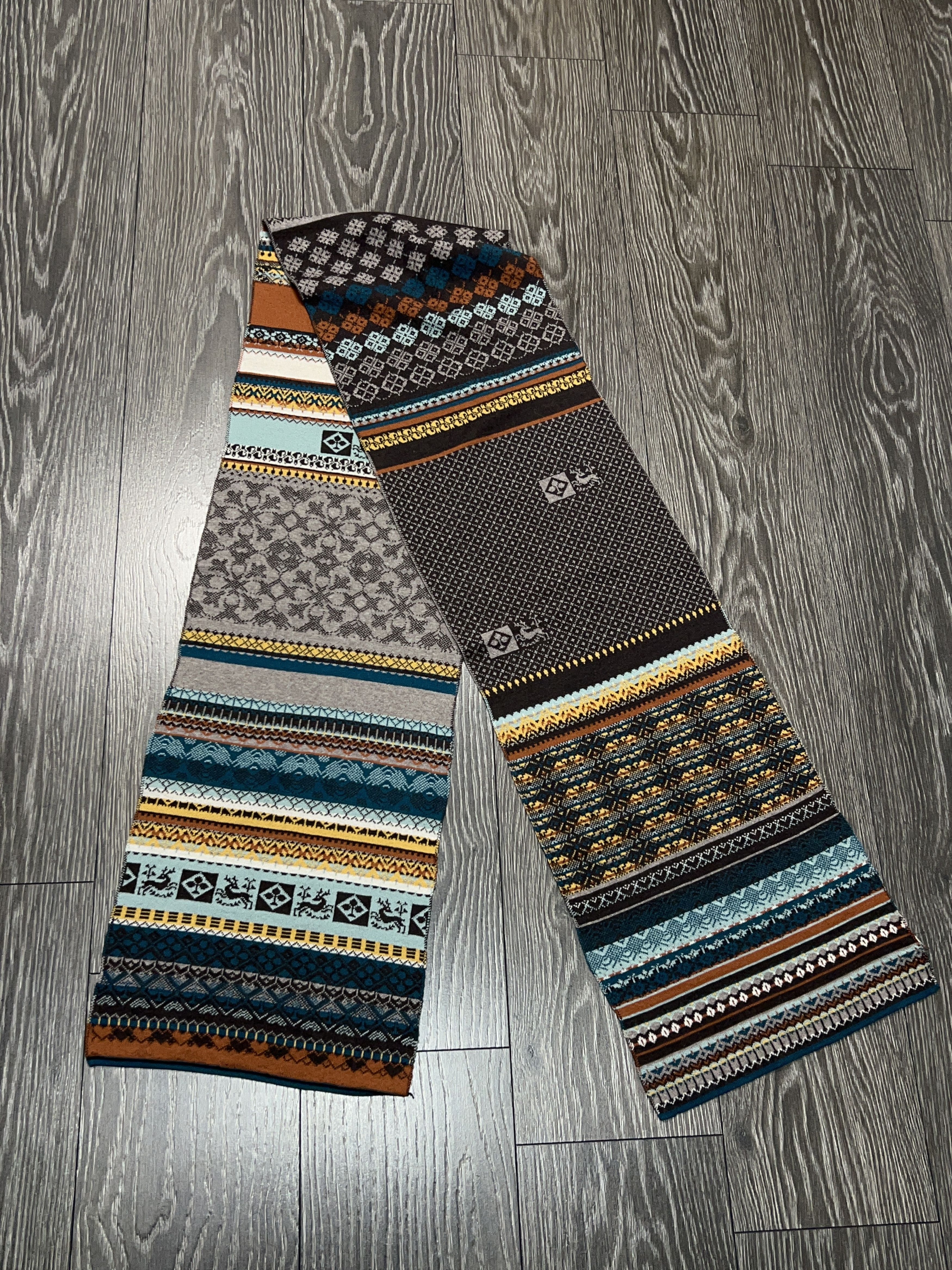 Traditional Weatherwear Womens IVKO Scarf Geometric Wool Long Shawl Size 81 x 11 in. Size ONE SIZE - 2 Thumbnail