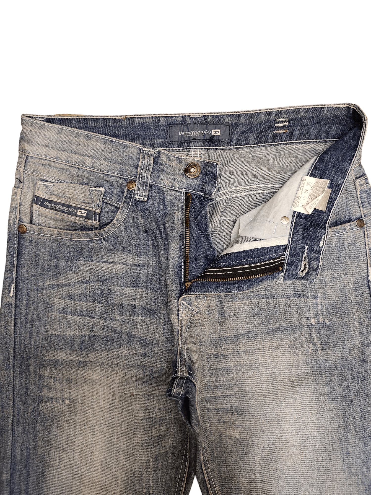 Diesel Vintage Diesel Sun Faded Denim Jeans Streetwear Y2k Size US 30 / EU 46 - 9 Thumbnail