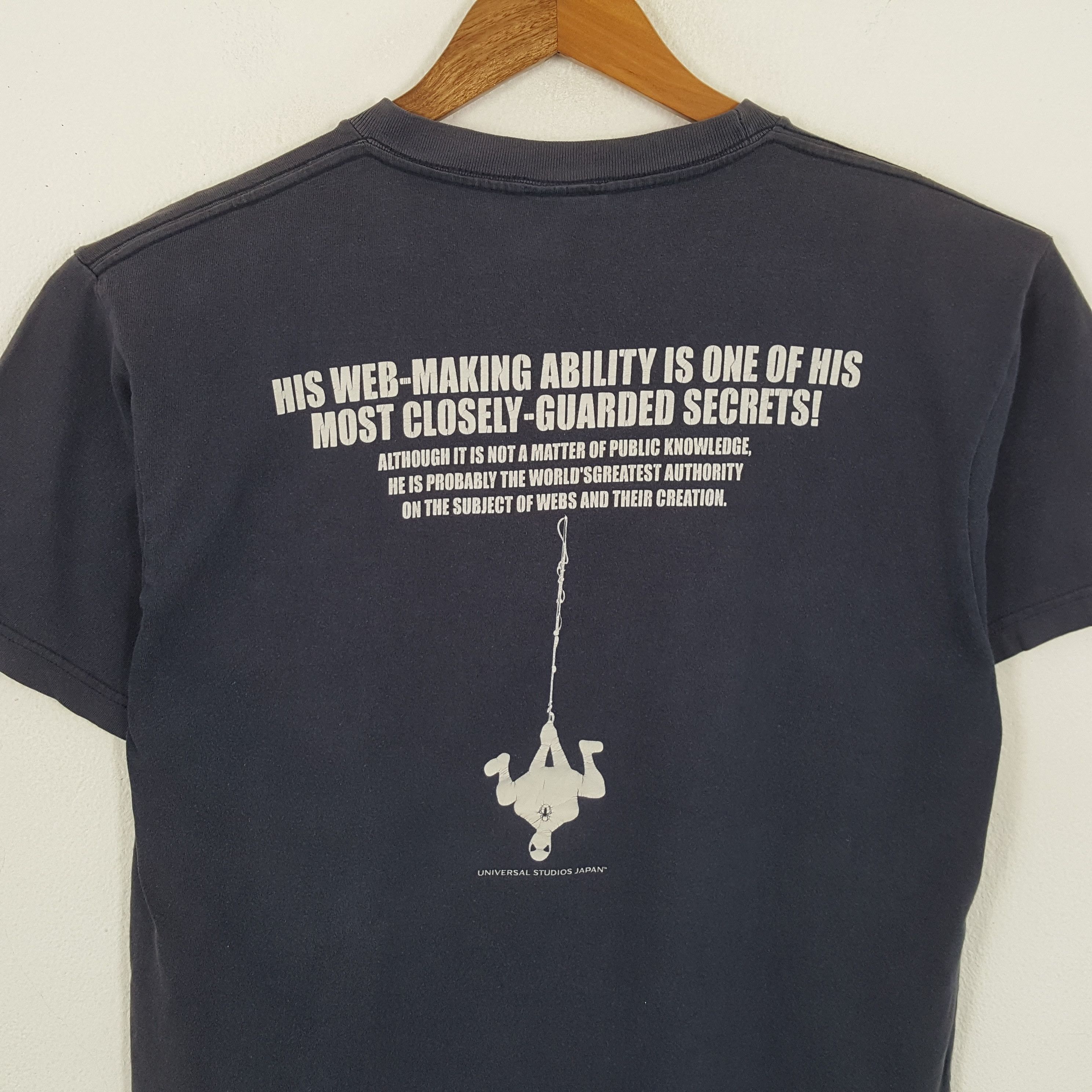 Marvel Comics × Universal Studios × Vintage Vintage SPIDER MAN MARVEL American Comic Movie T-Shirts Size US L / EU 52-54 / 3 - 4 Thumbnail