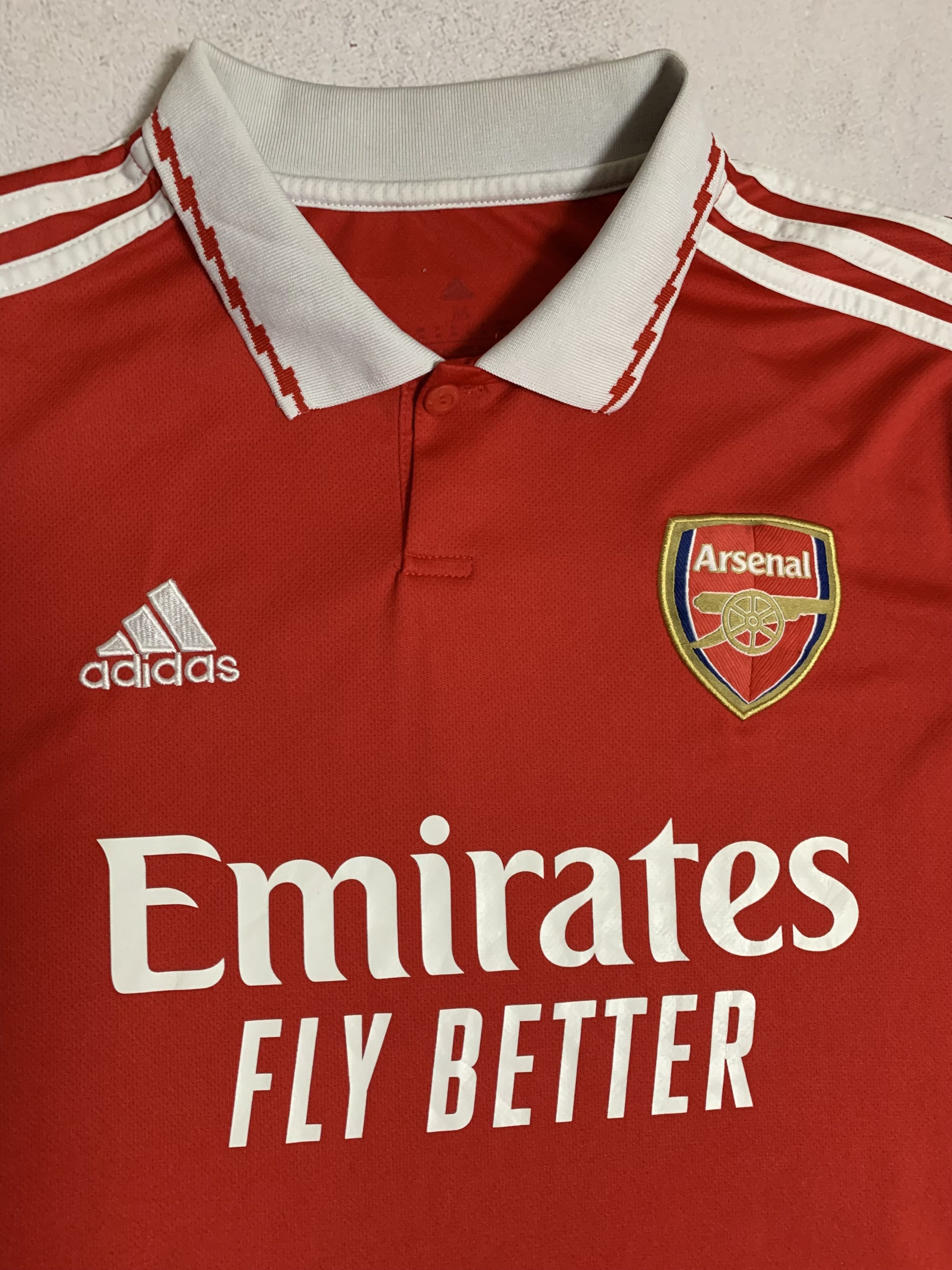 Adidas × Vintage Adidas Arsenal Jersey T Shirt Football 2022 Blockcore Size US M / EU 48-50 / 2 - 4 Thumbnail