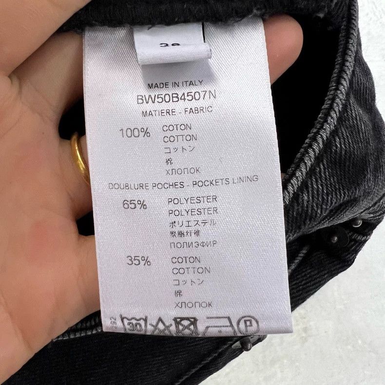 Givenchy Givenchy Size36 Black Hot Girl Denim Shorts Size 25" / US 0 / IT 36 - 4 Thumbnail