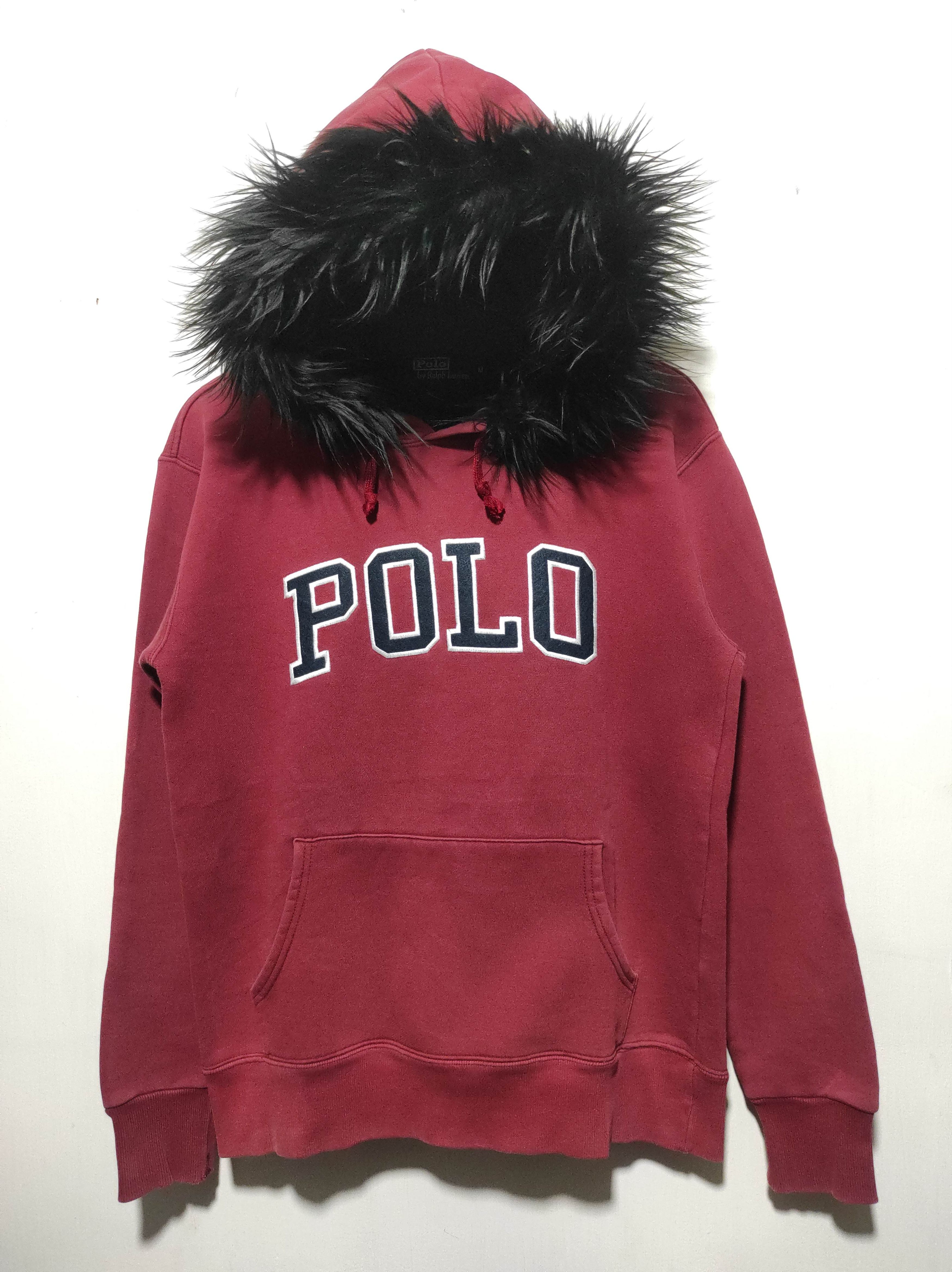 Polo Ralph Lauren Polo Ralph Lauren Fur Hoodie LGB style Size US M / EU 48-50 / 2 - 2 Thumbnail