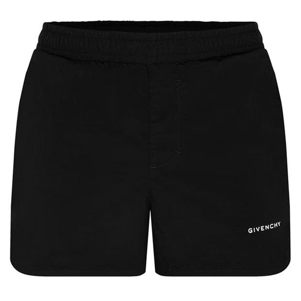 image of Givenchy O1G2R1Mq0424 Swim Shorts In Black, Men's (Size 30)