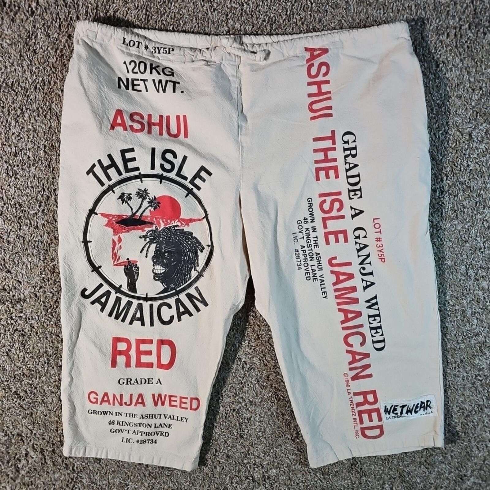 Other 1990 LA TRENZZ WETWEAR USA Streetwear Capri Pant Long Shorts Size US 32 / EU 48 - 1 Thumbnail