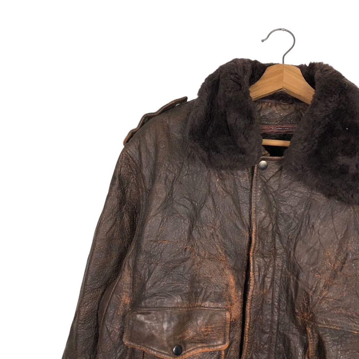 Japanese Brand 📌Vintage Riot Leather Jacket Blanket Atsukawa Issey Miyake Size US M / EU 48-50 / 2 - 8 Thumbnail