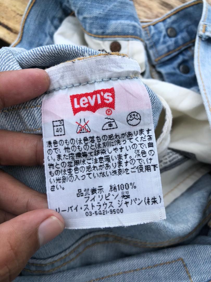 Levi's × Vintage Vintage 90s Levi's 501 Denim Jeans Distressed Size US 36 / EU 52 - 4 Thumbnail