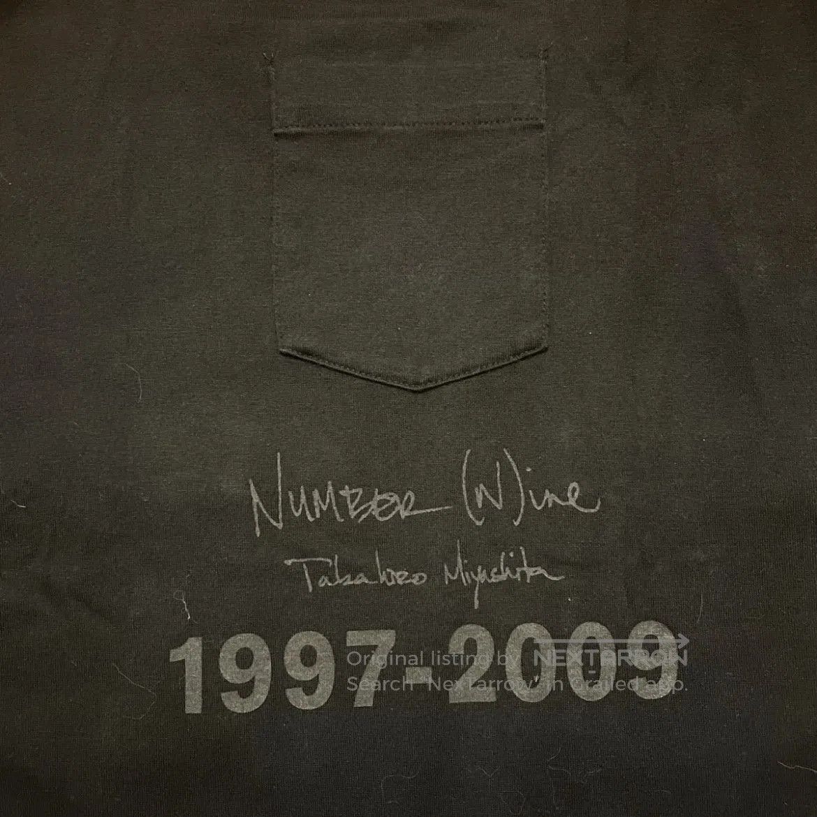 Number (N)ine Number Nine 09 "Last Say Goodbye: Tee. Size US L / EU 52-54 / 3 - 5 Thumbnail