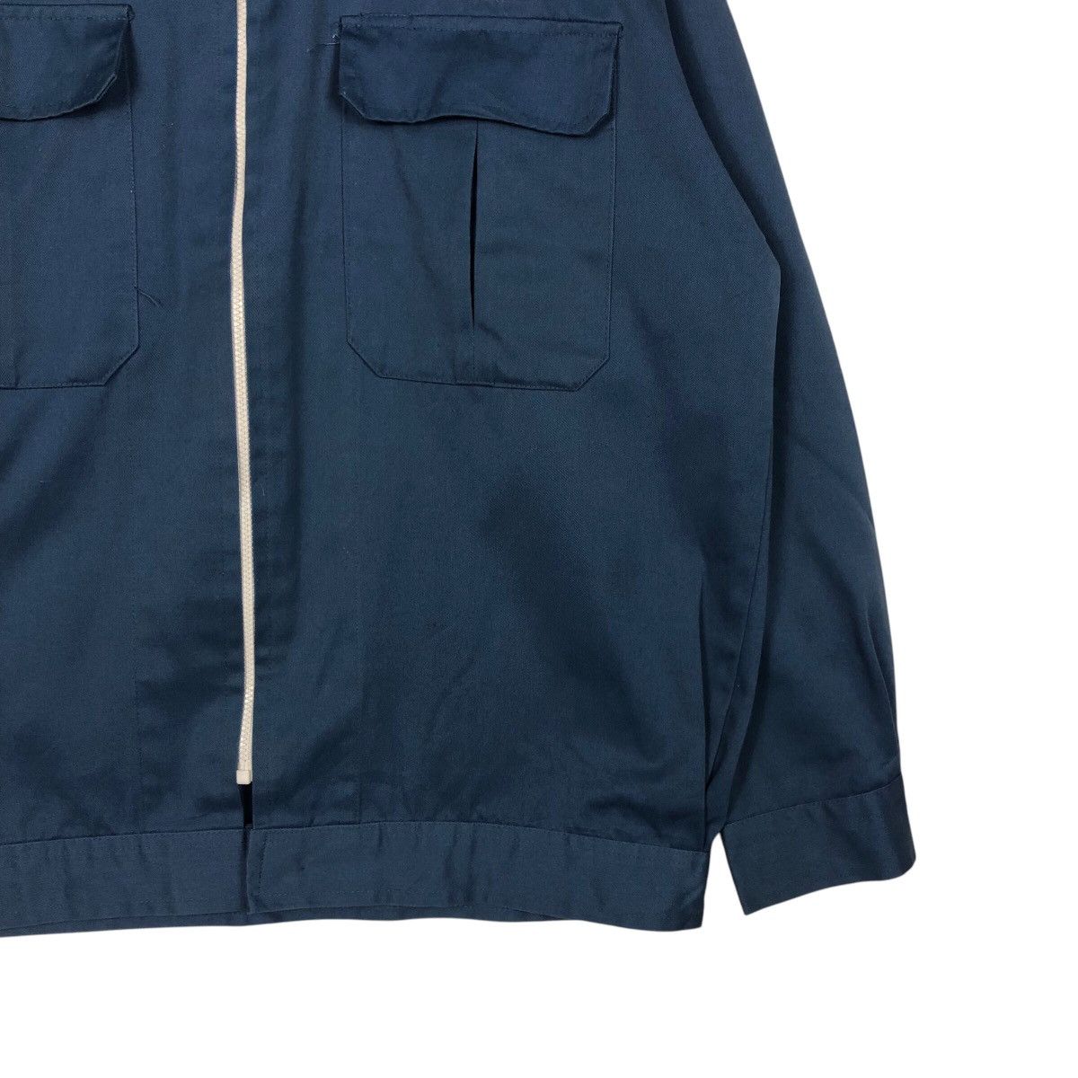 Japanese Brand × Vintage 📌Vintage Chore Worker Racing Jacket Mitsubishi Jdm Big Logo Size US M / EU 48-50 / 2 - 6 Thumbnail