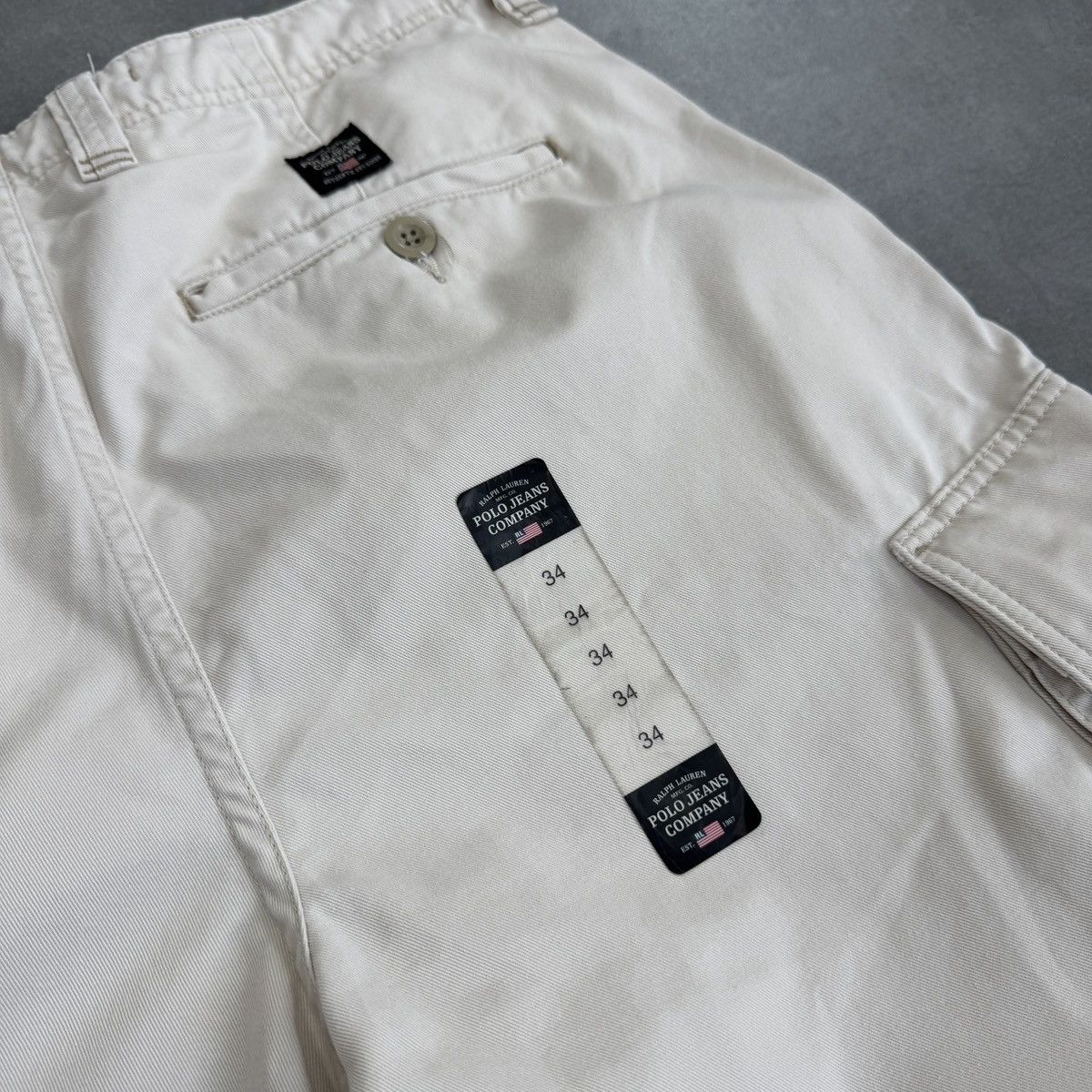Polo Ralph Lauren Polo Jeans Company Ralph Lauren Cargo Baggy Shorts Size 34 Size US 34 / EU 50 - 21 Thumbnail