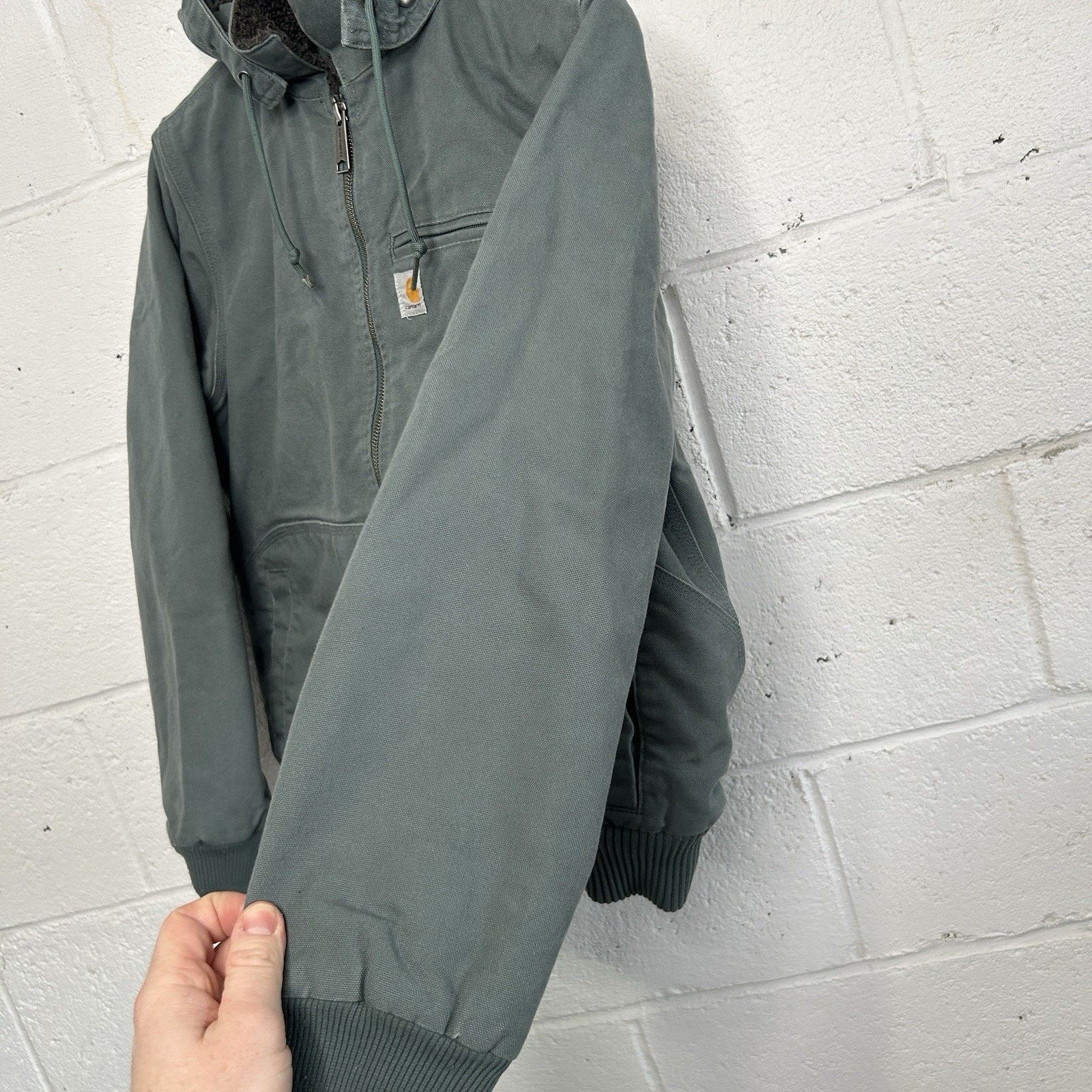 Carhartt Carhartt Sherpa-Lined Wildwood Jacket “Balsam Green” 100815 Size S / US 4 / IT 40 - 9 Thumbnail