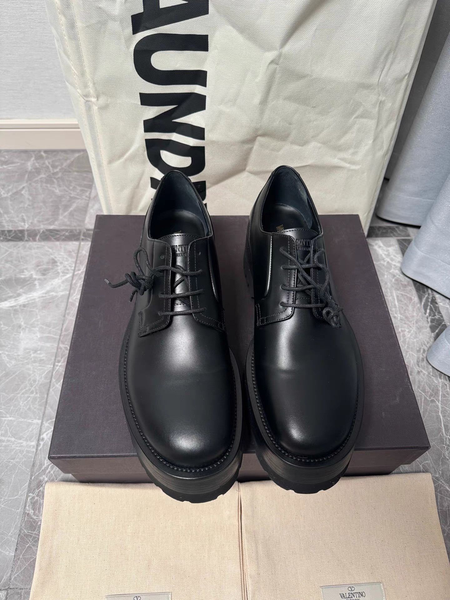 Valentino Valentino Upraise Double Platform Derby Shoes K6 Size US 10 / EU 43 - 2 Thumbnail
