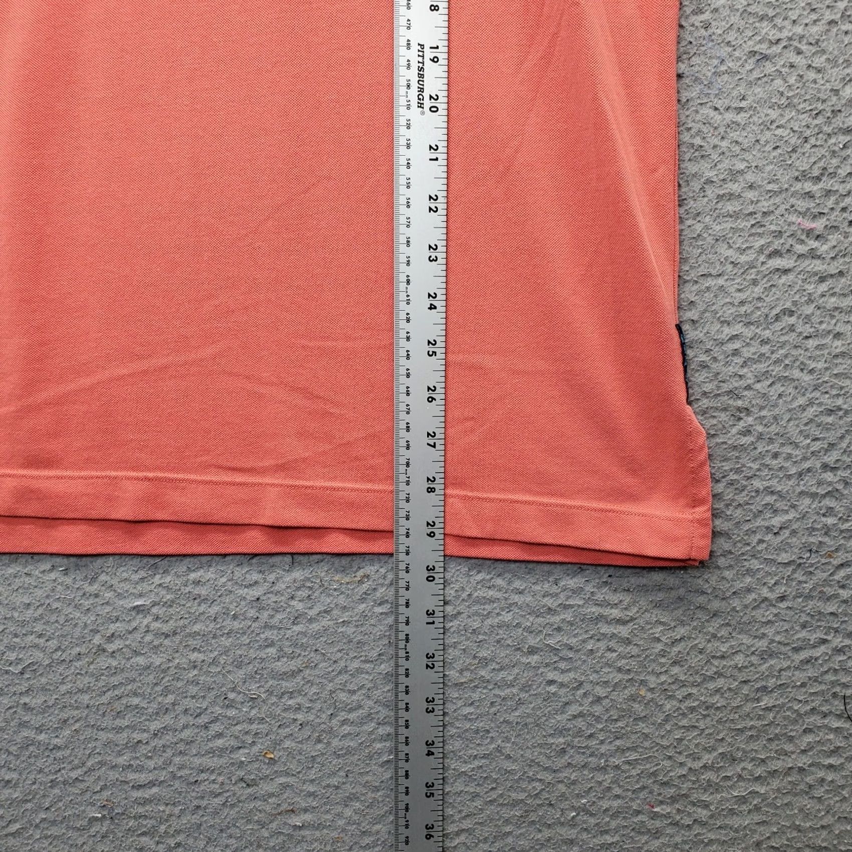 Tommy Bahama Tommy Bahama Polo Shirt Mens M Orange Relax Slit Collared Pointer Feature: Breathable, Easy Care, Slit Size US M / EU 48-50 / 2 - 4 Thumbnail