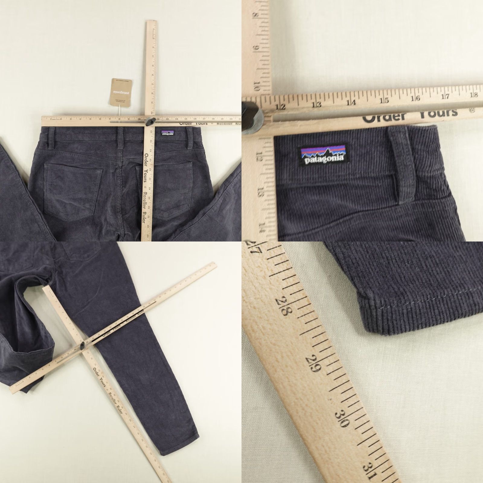 Patagonia Patagonia Pants Womens 32 Gray Corduroy Chino Everyday Cotton NEW Size 33" - 8 Thumbnail