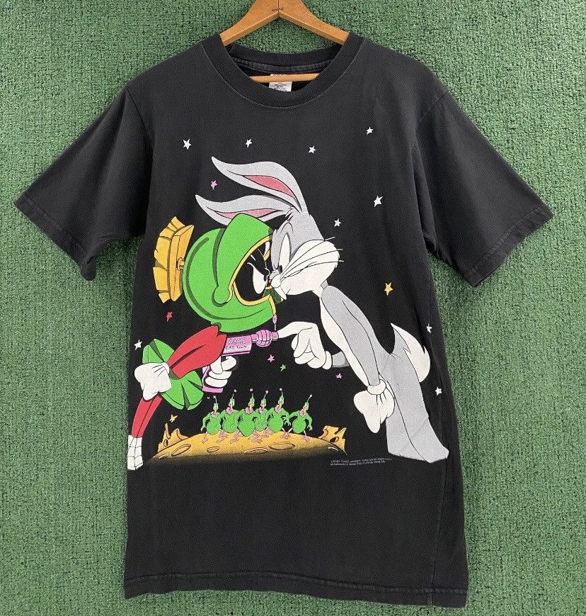 Other Rare Vintage 1993 Marvin The Martian Bugs Bunny T-Shirt XS Size US XS / EU 42 / 0 - 1 Thumbnail