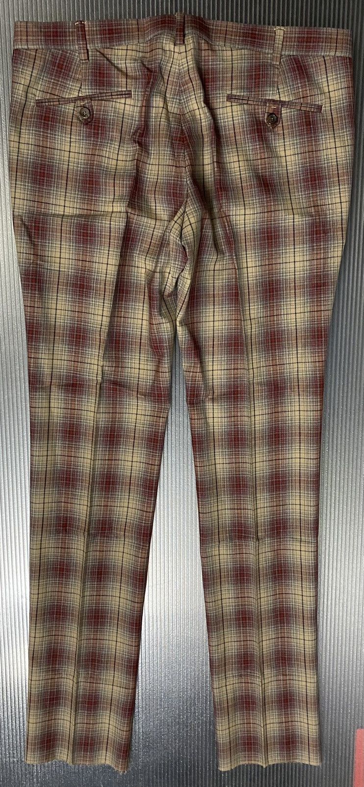 Gucci Gucci 🇮🇹 night crawler wool cosmopolitan slacks 50 36 NEW Size US 36 / EU 52 - 12 Thumbnail
