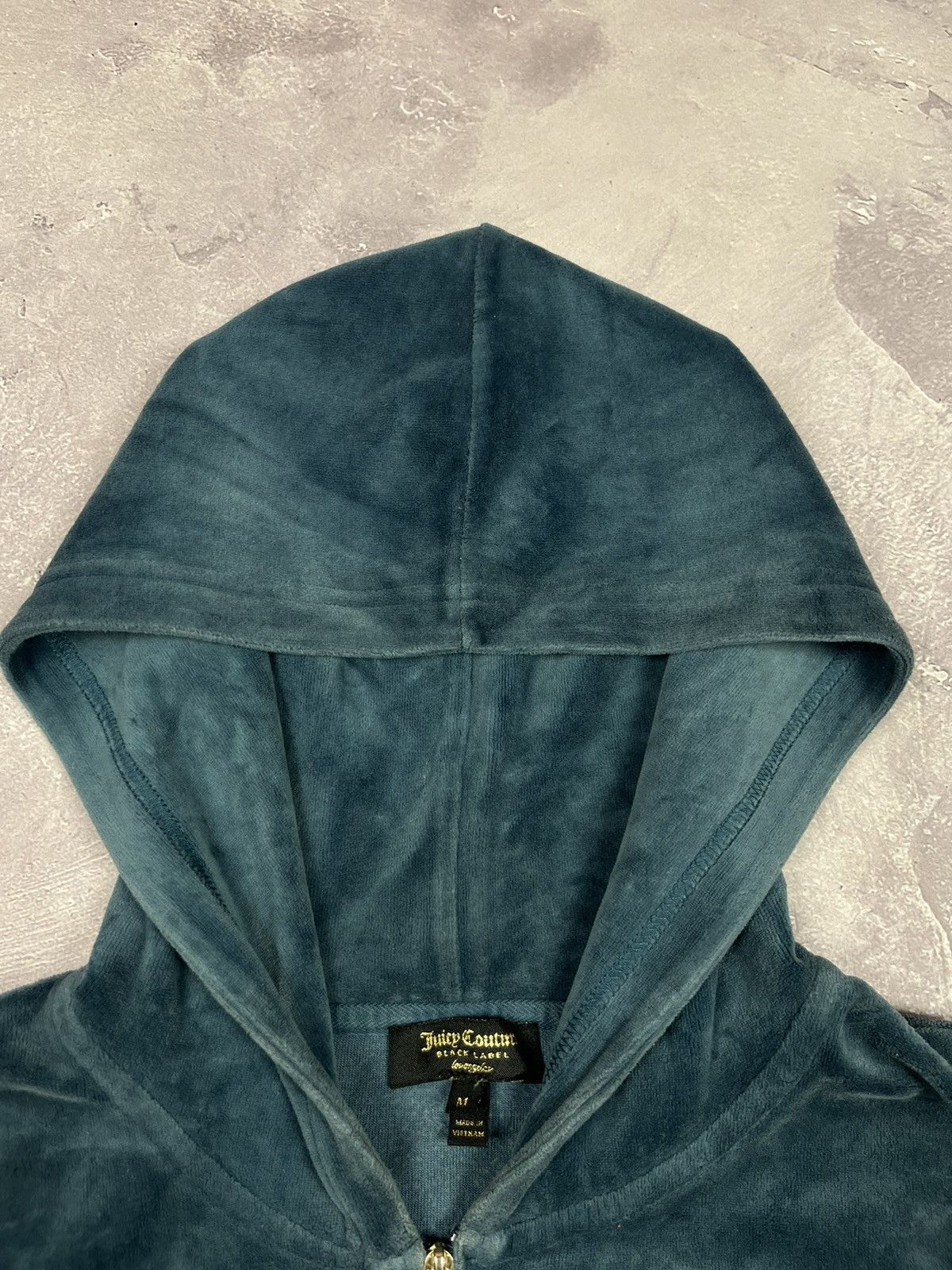 Juicy Couture Jeans Juicy Couture Zip Hoodie Green Big Logo On Back size M Size US M / EU 48-50 / 2 - 10 Thumbnail
