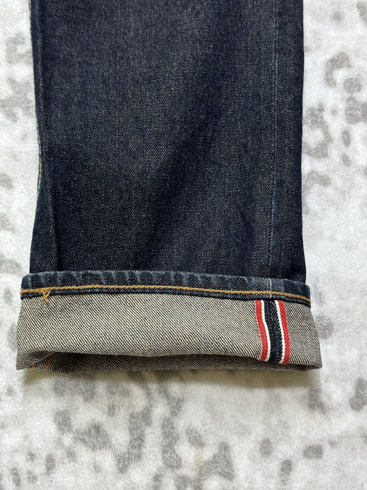 Hysteric Glamour Vintage Cocolulu CO&LU Painted Logo Selvedge Jeans Size US 28 / EU 44 - 7 Thumbnail