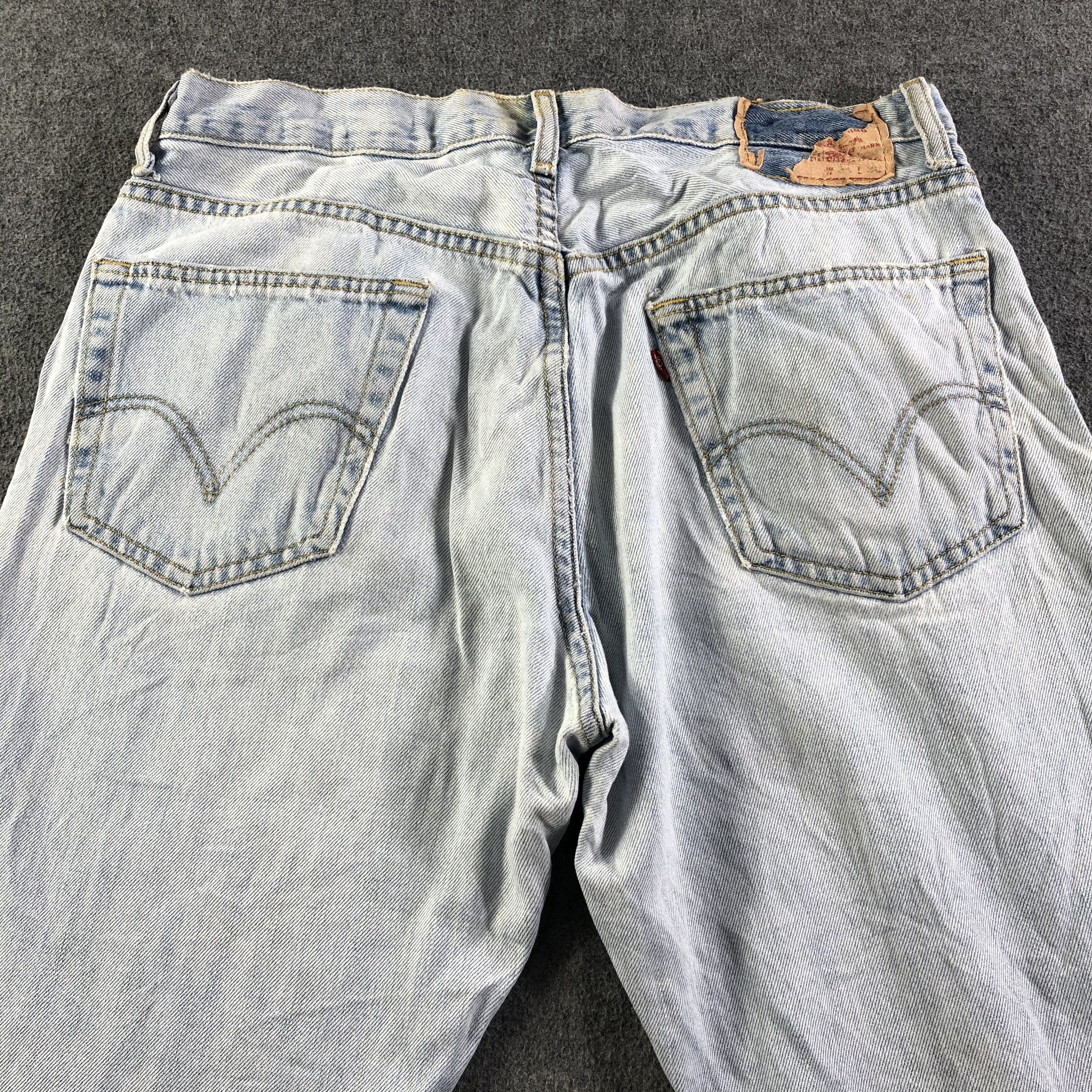Levi's Vintage Light Wash Levis 505 Jeans-J3197 Size US 34 / EU 50 - 4 Thumbnail