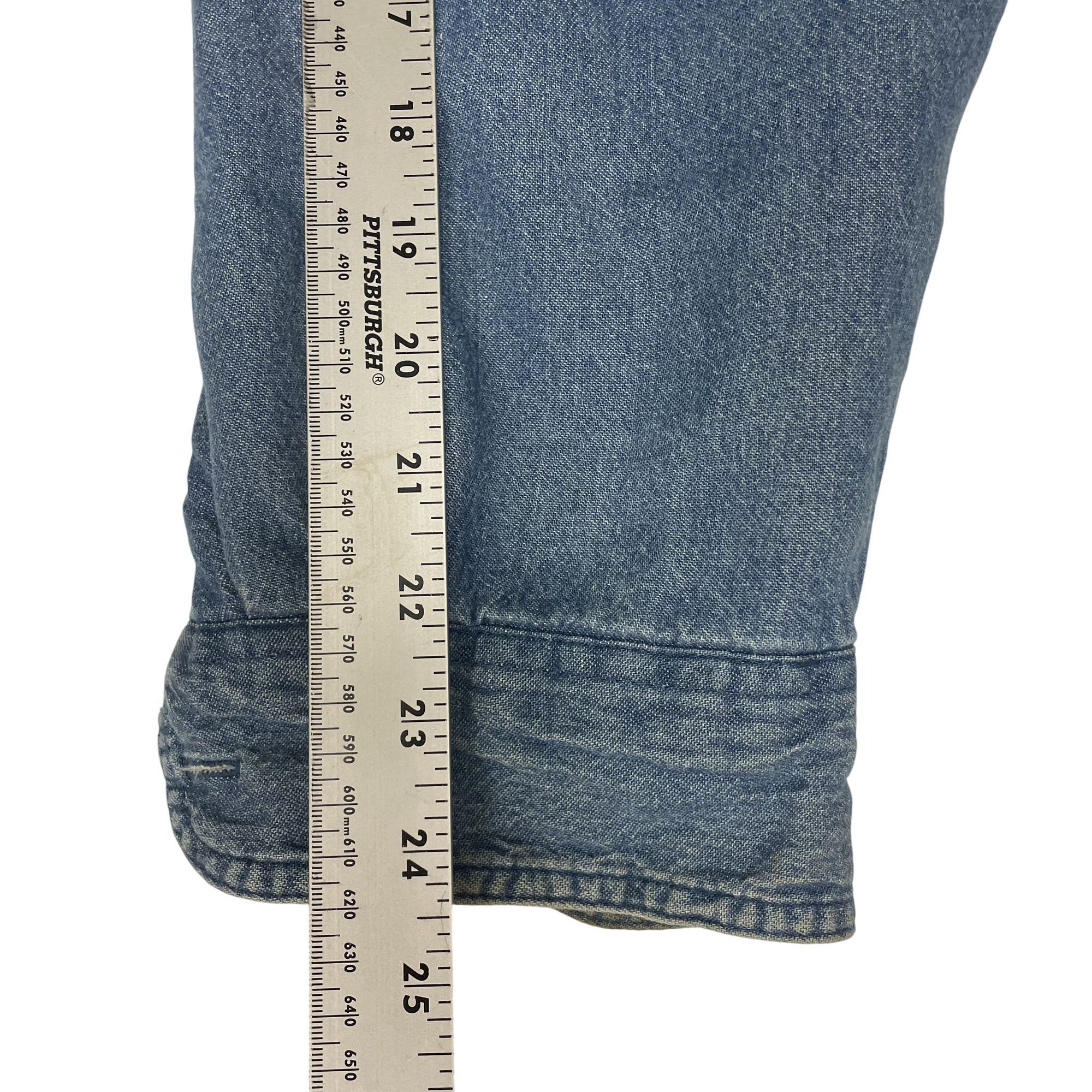 Wrangler Vtg Wrangler Blue Jean FLEECE LINED Mechanic Jacket Size US L / EU 52-54 / 3 - 9 Thumbnail
